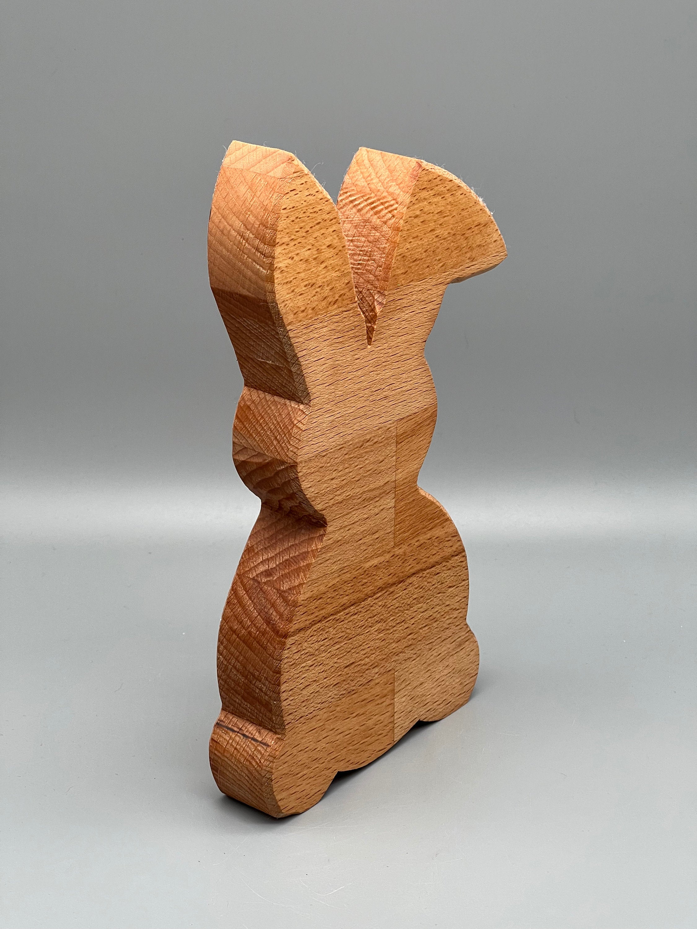 Holz Hase groß / Material: Buche