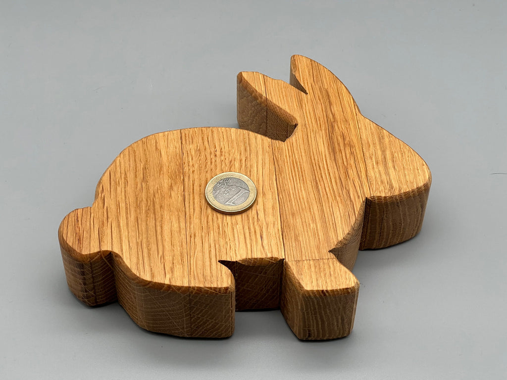 Lièvre en bois