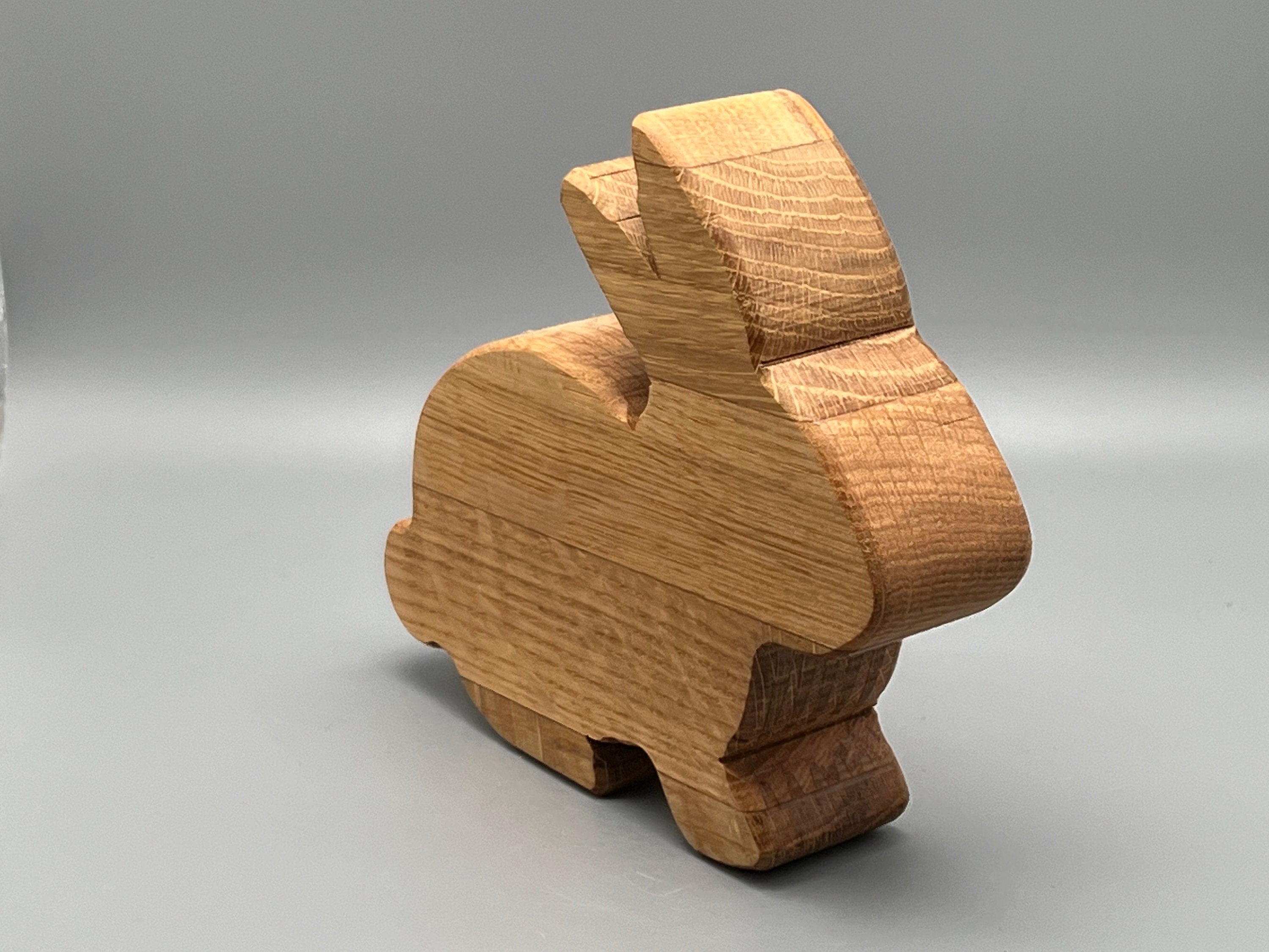 Holzhase Eiche