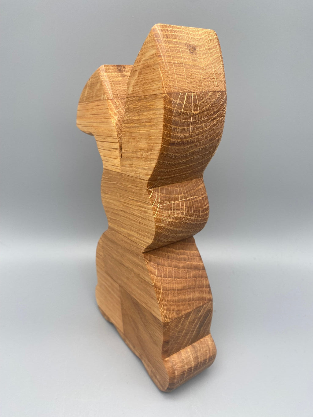 Holz Hase - groß (Eiche)