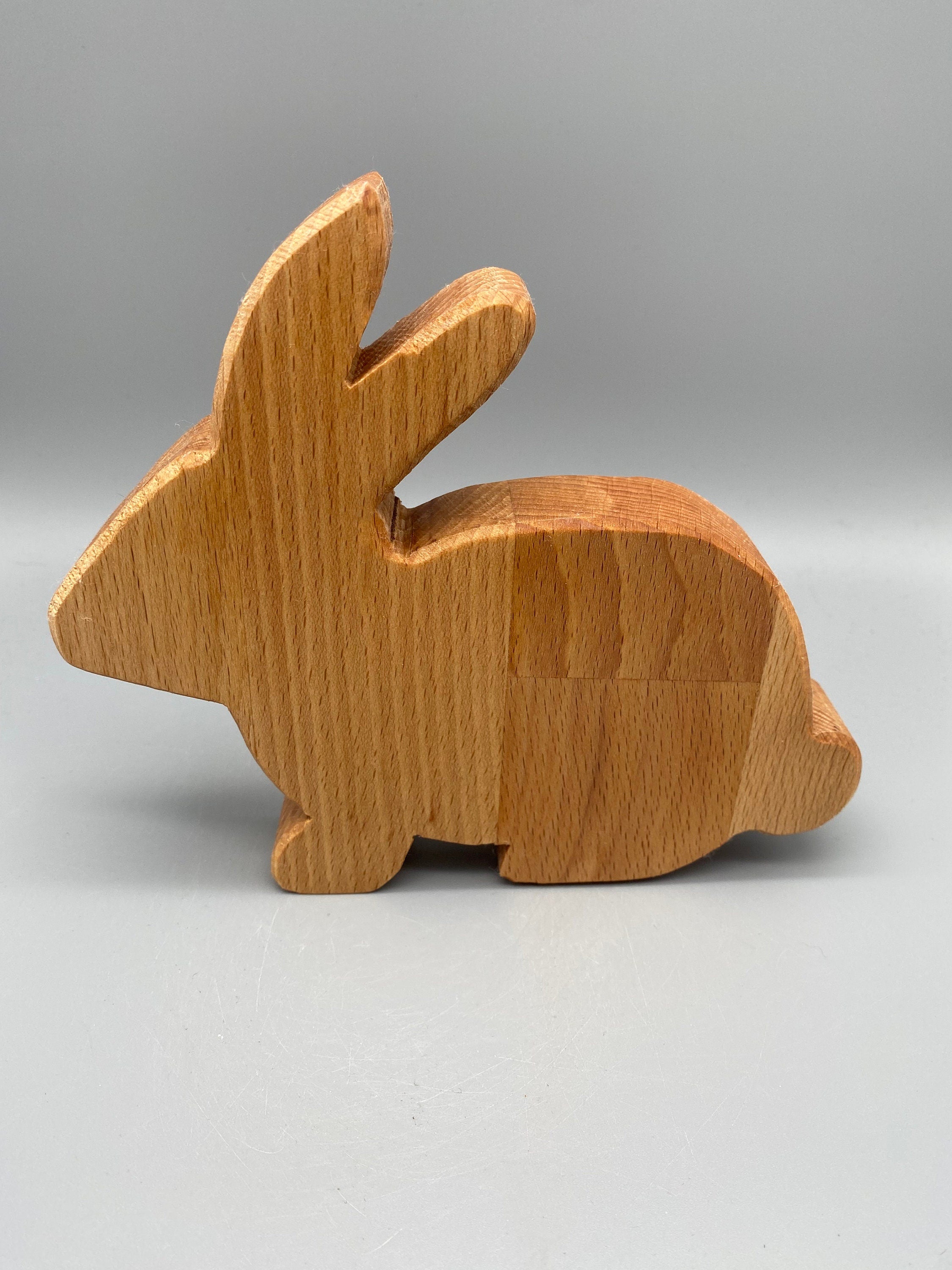 Holz Hase (Material: Buche)