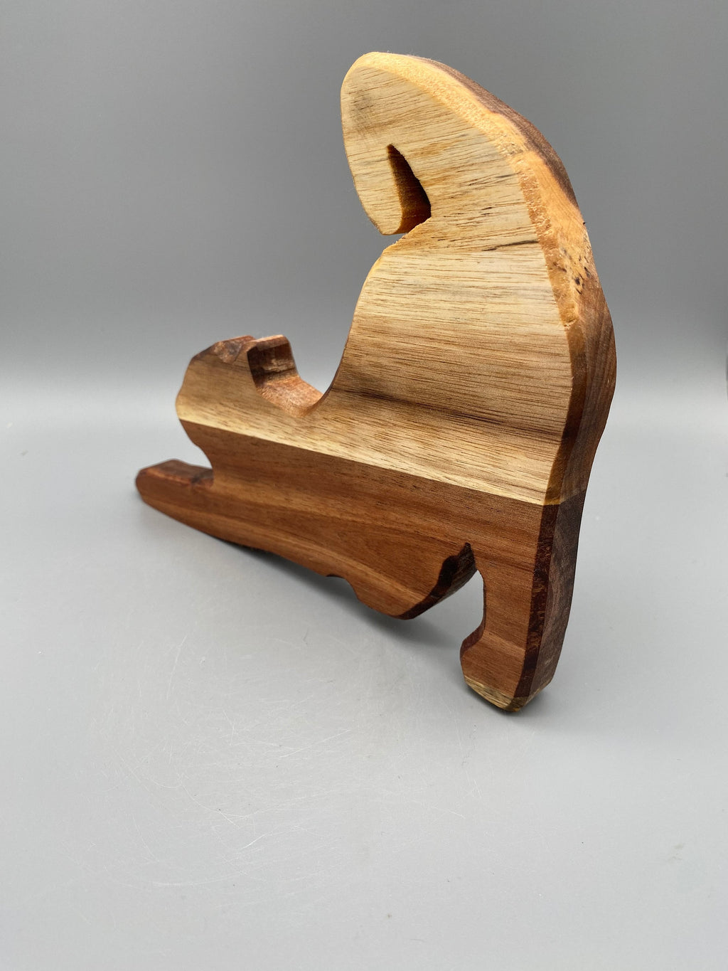 Holz Katze „streckend“