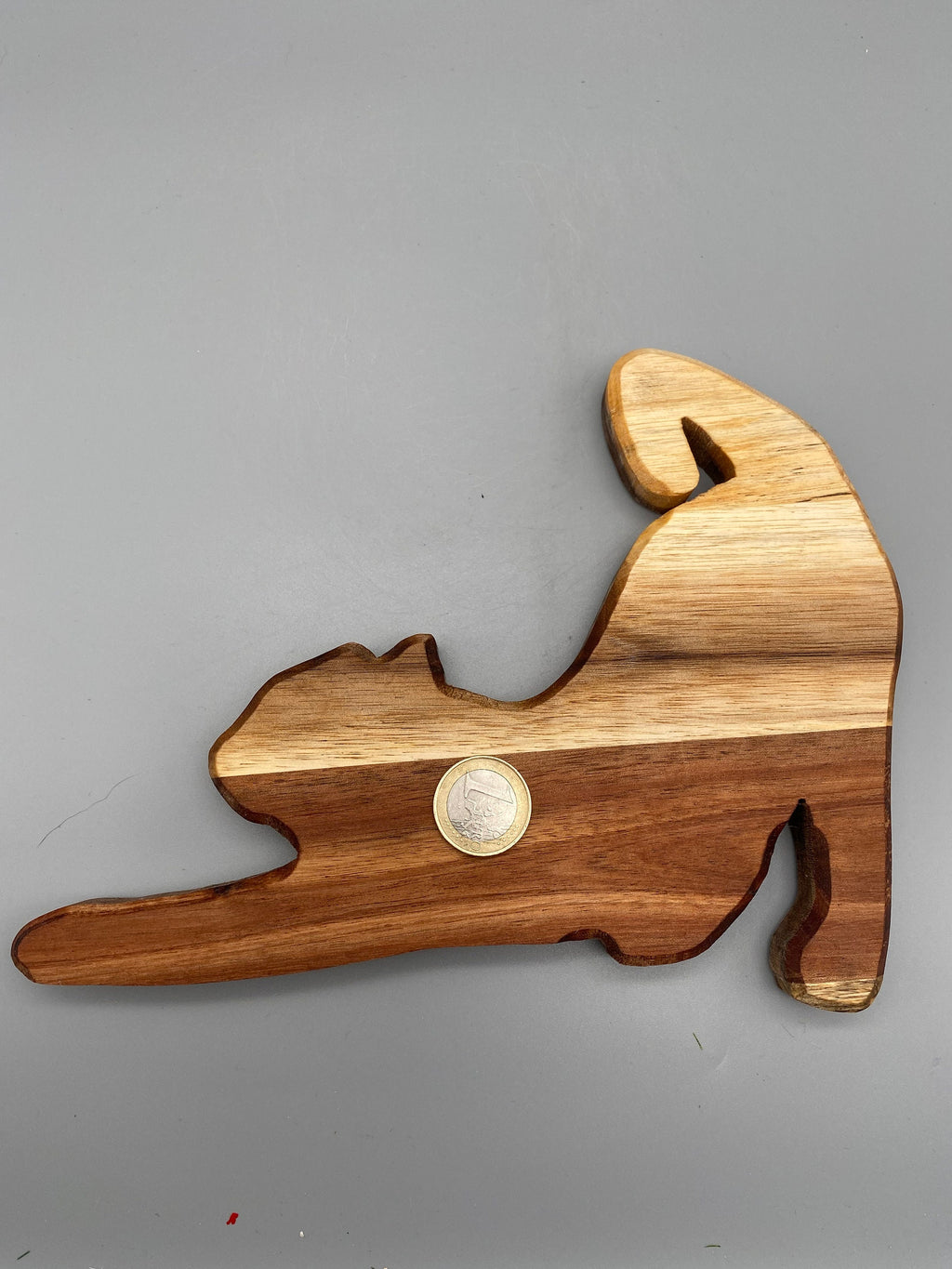 Holz Katze „streckend“