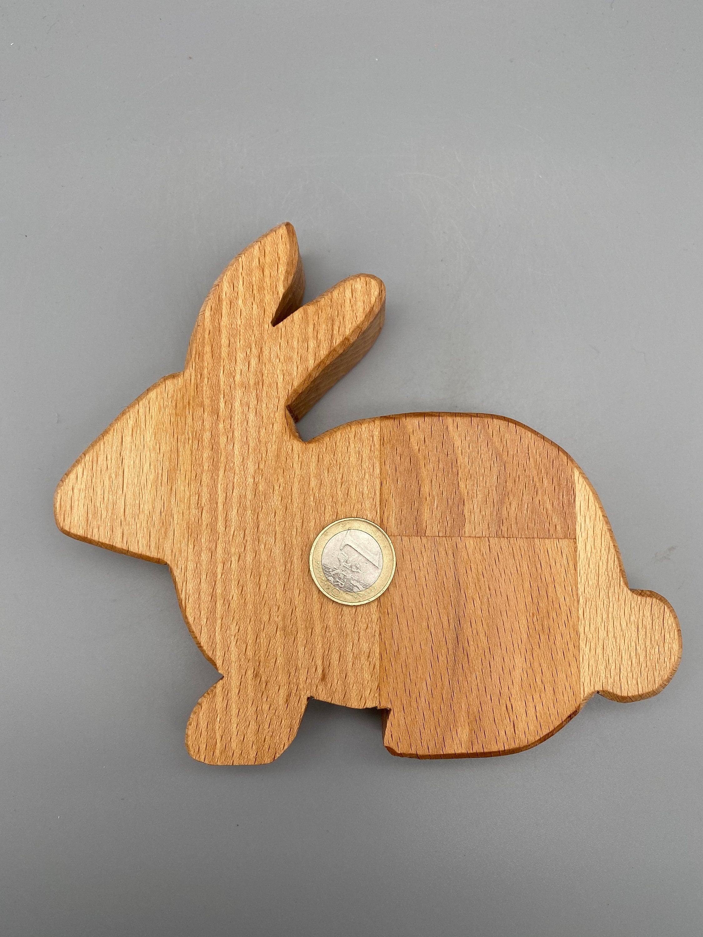 Holz Hase (Material: Buche)
