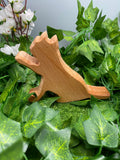 Holz Katze „Pfötchen“ Klein (Buche)