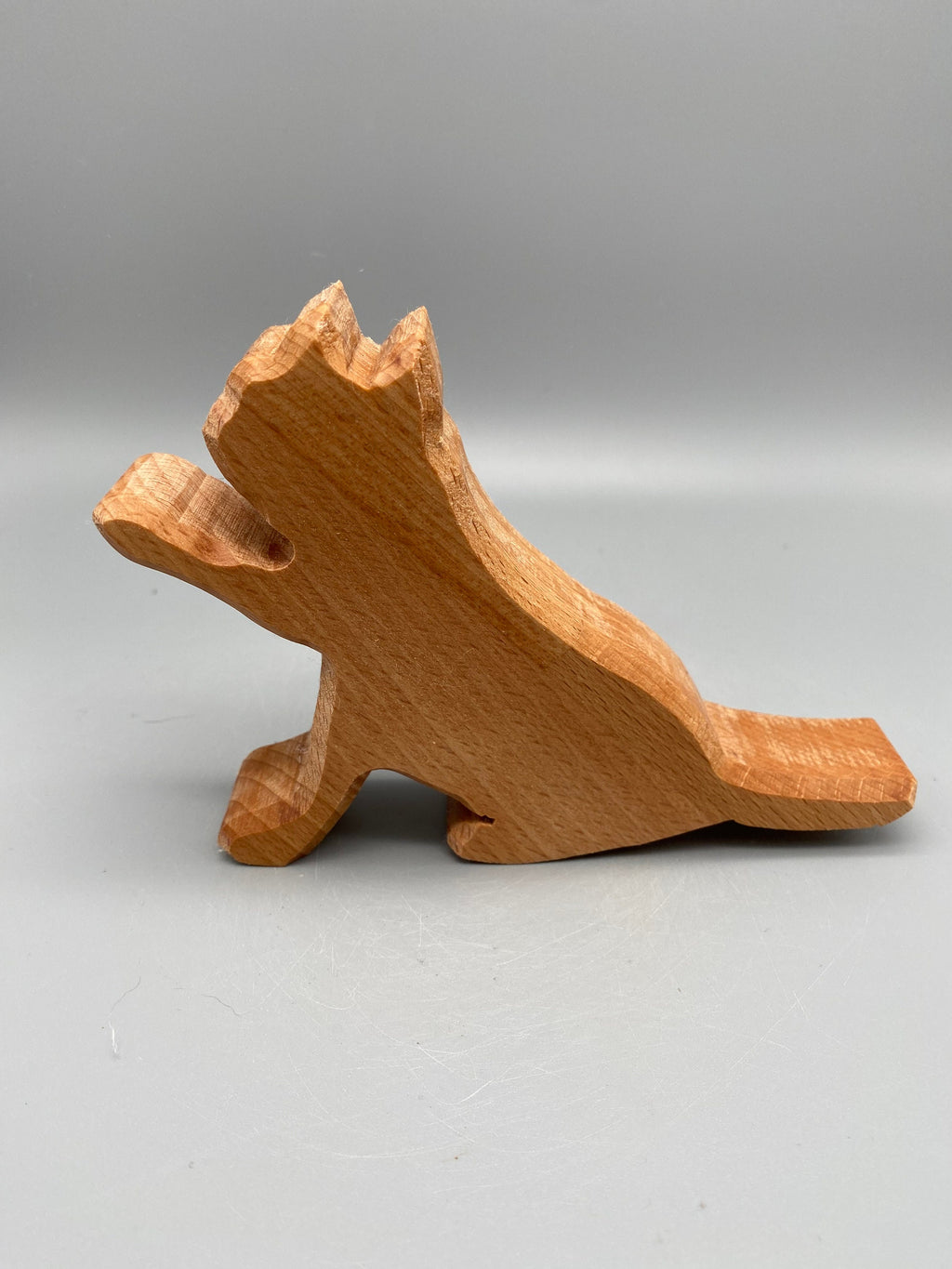 Holz Katze „Pfötchen“ Klein (Buche)