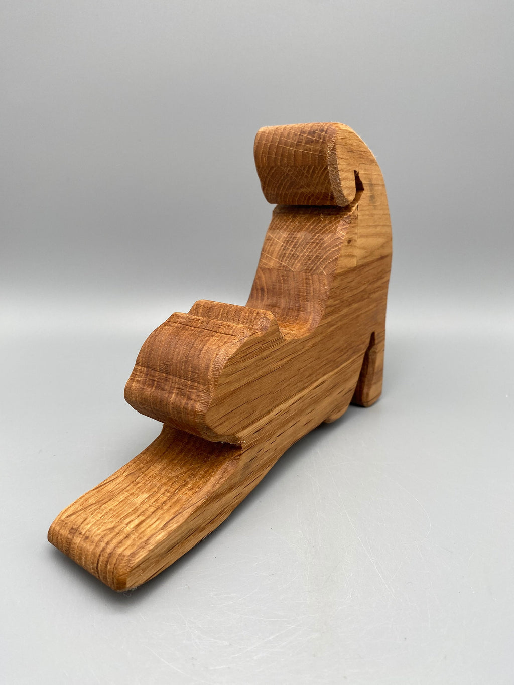Holz Katze „streckend“