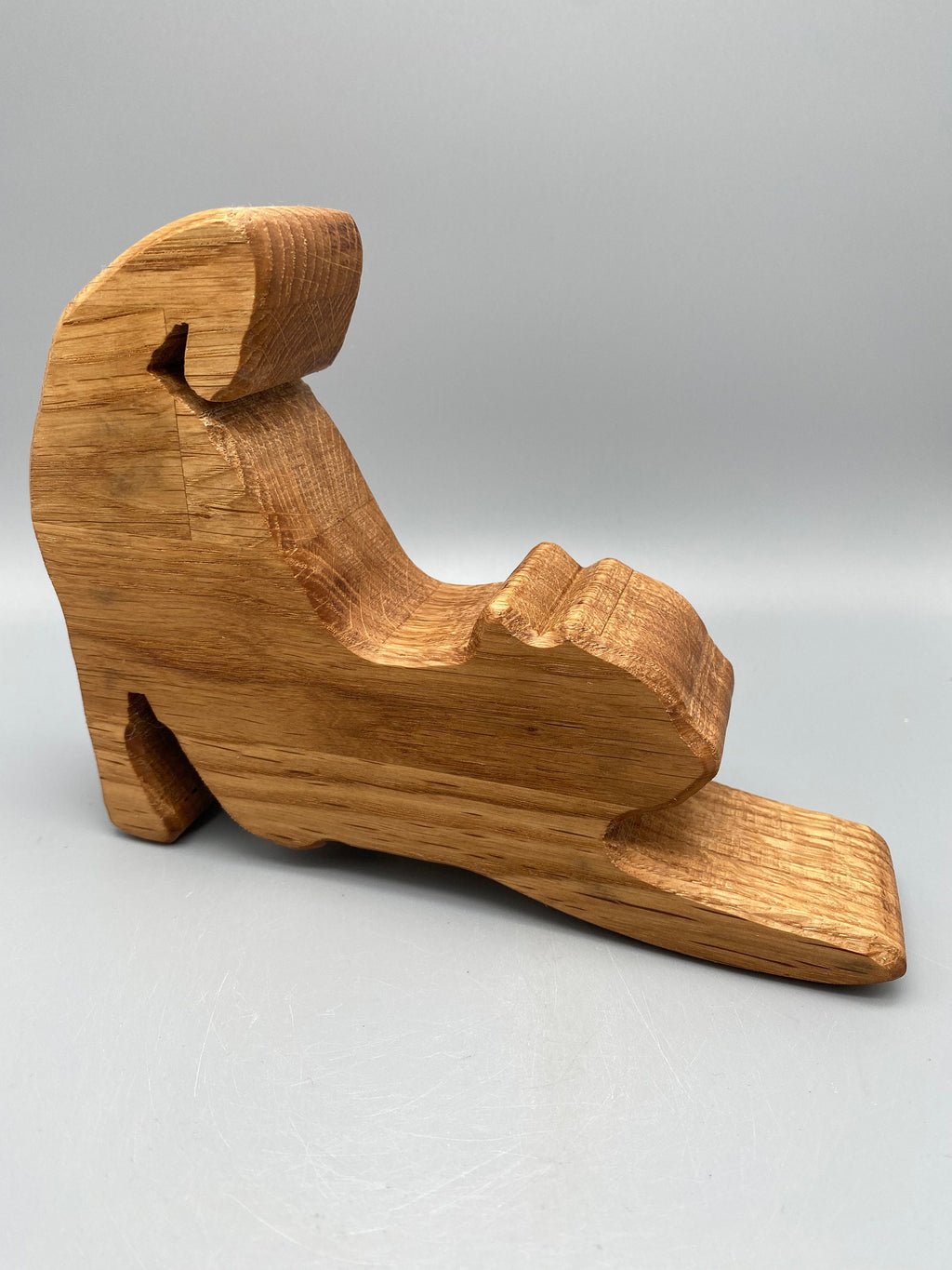 Holz Katze „streckend“