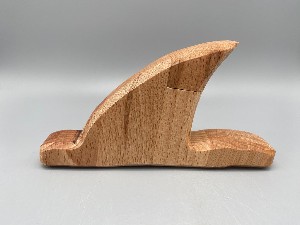 Holz Haifischflosse klein