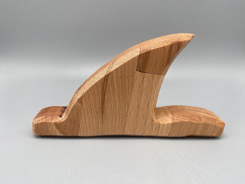Holz Haifischflosse klein