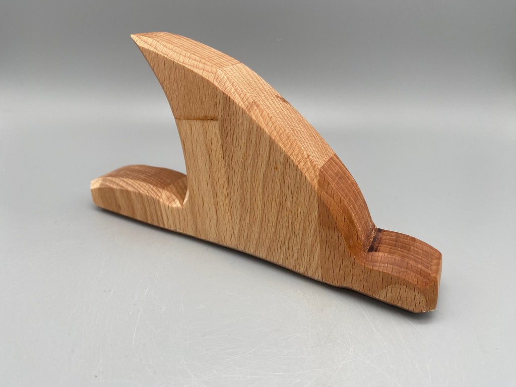 Holz Haifischflosse klein