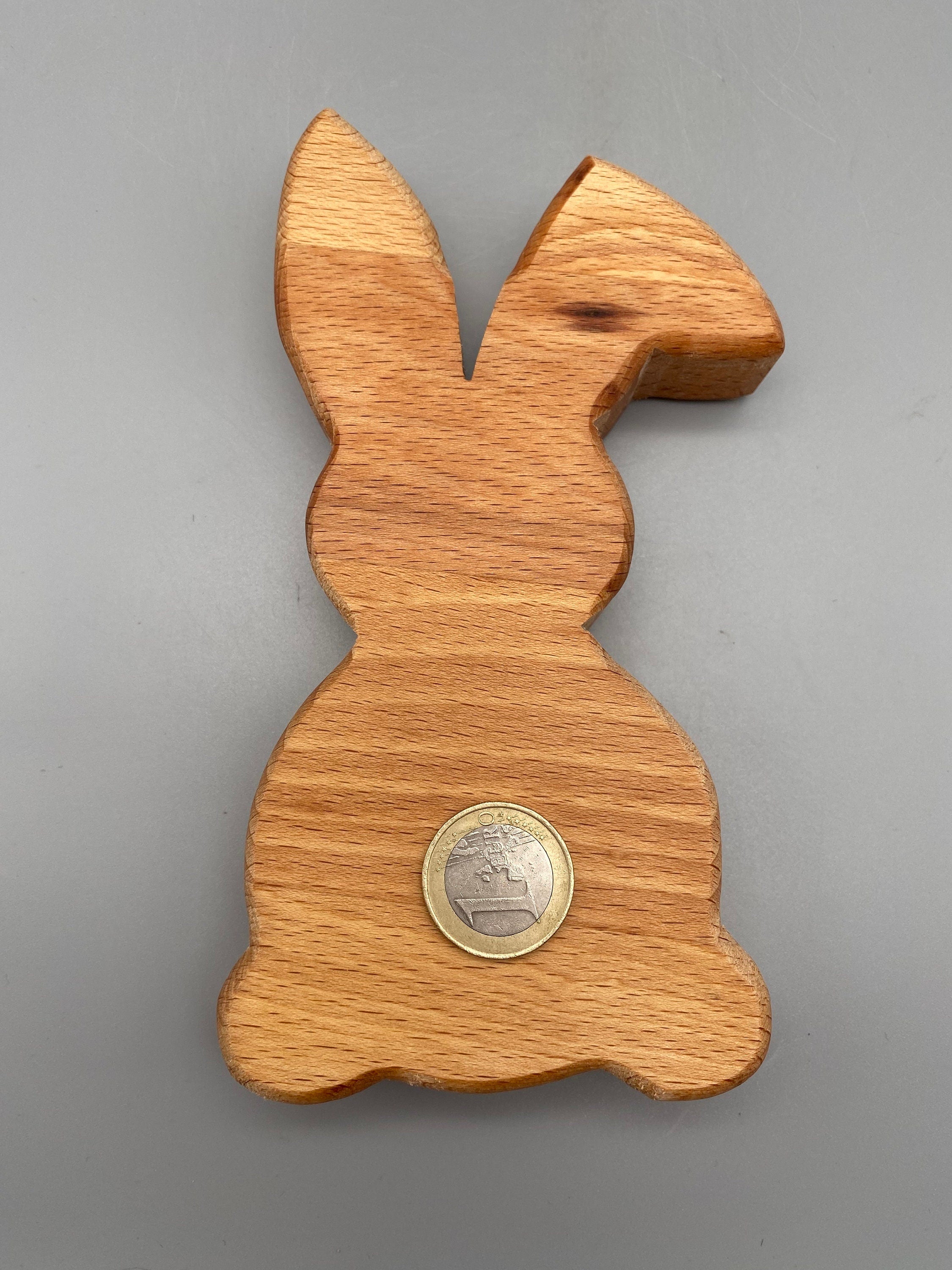 Holz Hase aus Buchenholz