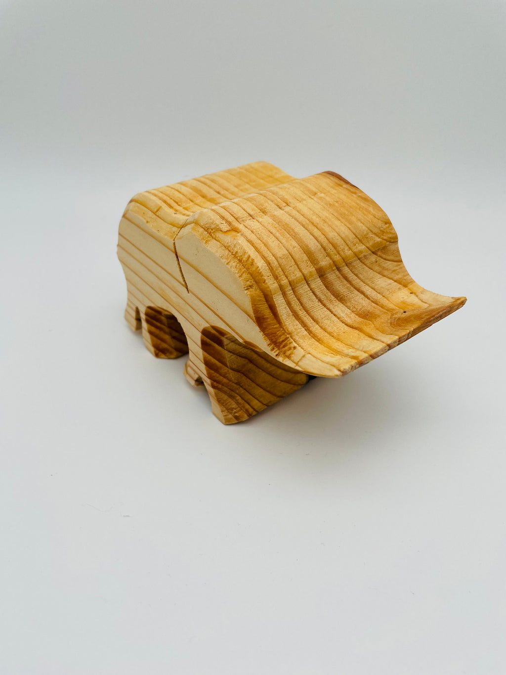 Holz Elefant (Baby) aus Fichte