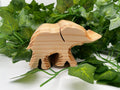 Holz Elefant (Baby) aus Fichte