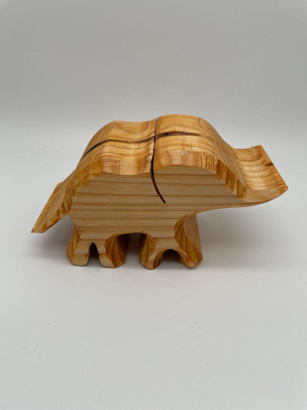 Holz Elefant (Baby) aus Fichte