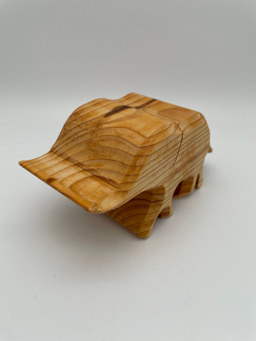 Holz Elefant (Baby) aus Fichte