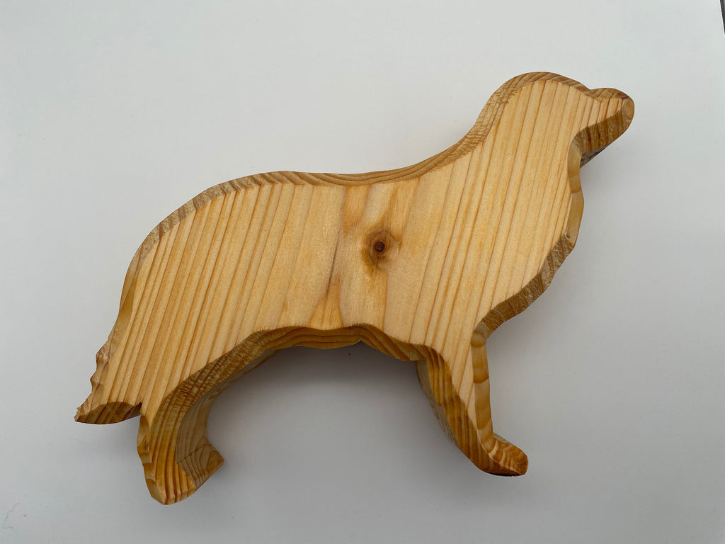 Holz Hund "Golden Retriever"
