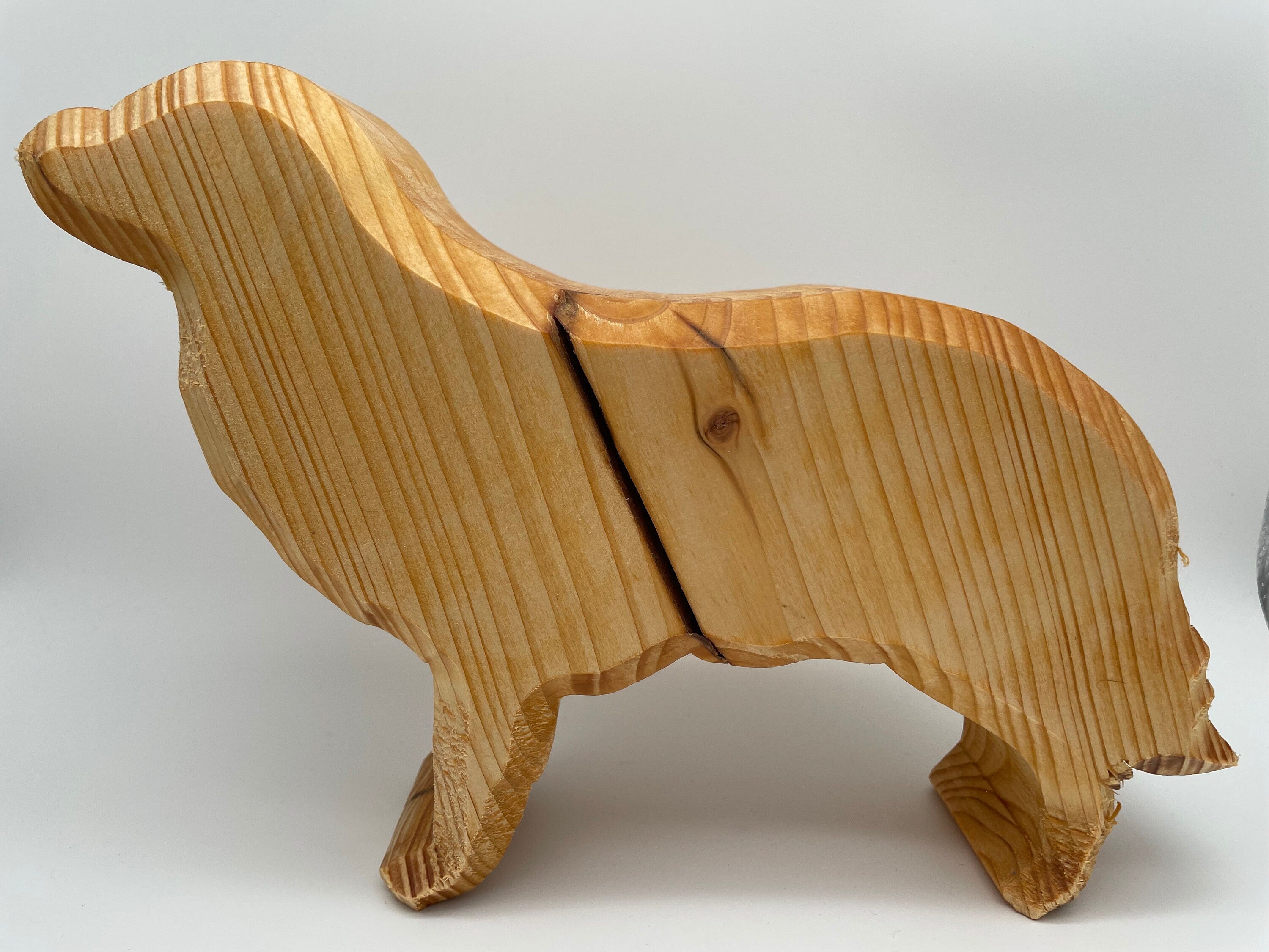 Holz Hund "Golden Retriever"