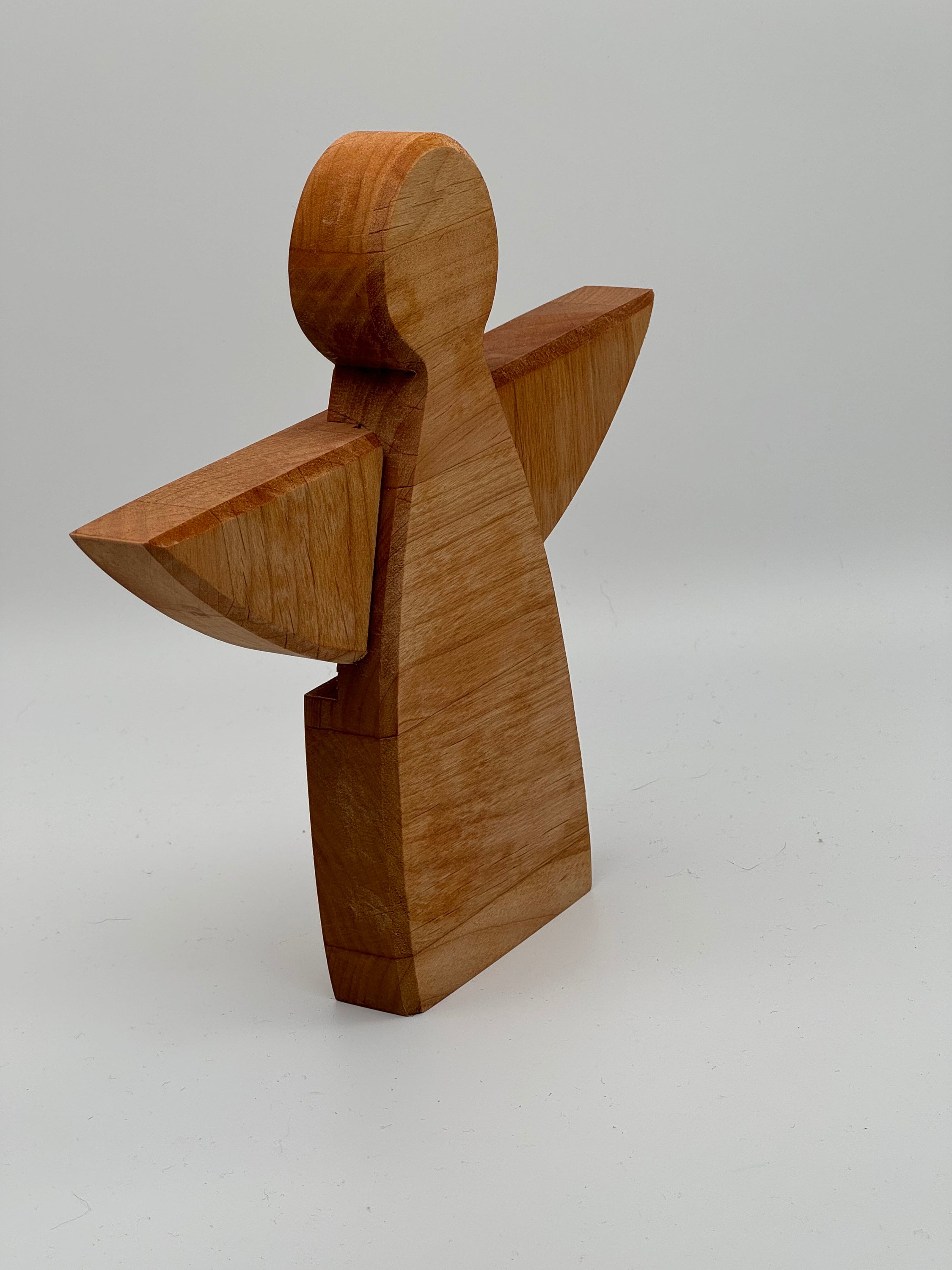 Weihnachtsengel aus Holz