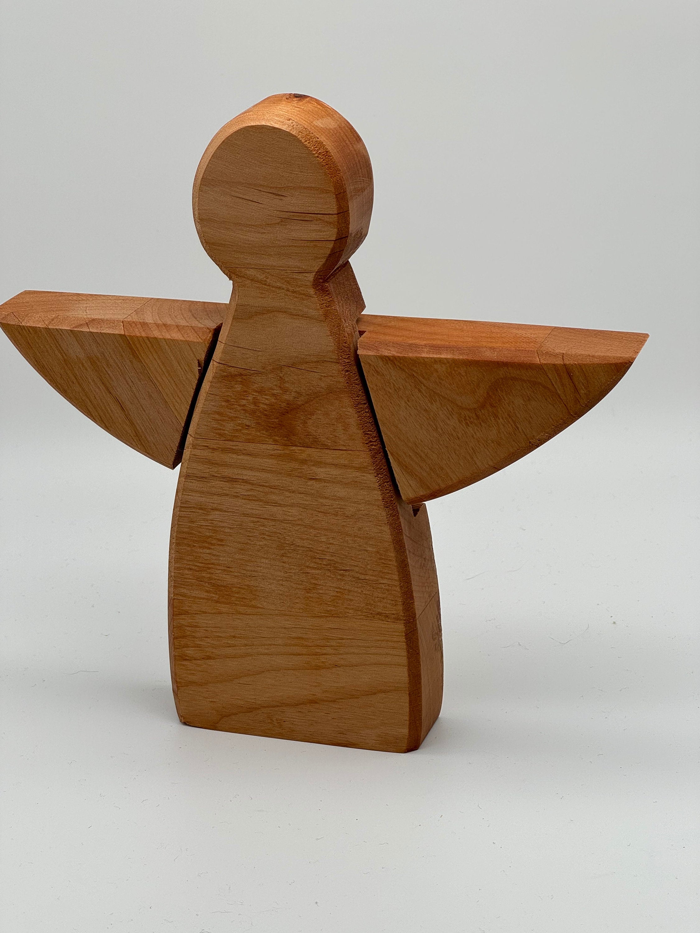 Weihnachtsengel aus Holz