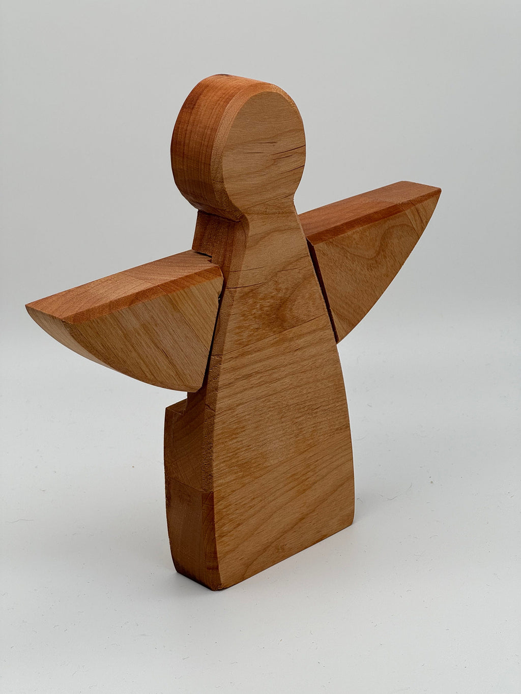 Weihnachtsengel aus Holz