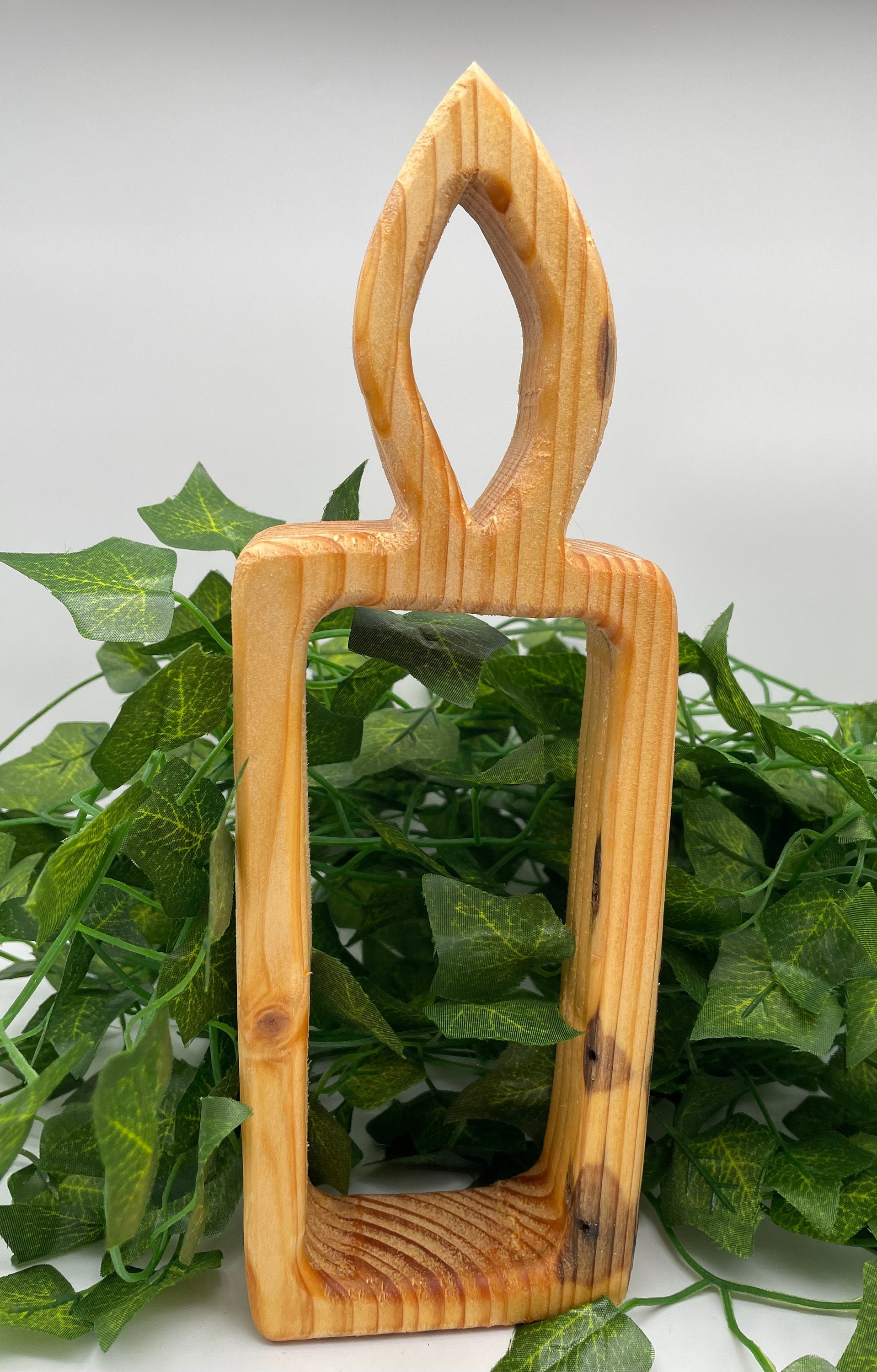 Bougie en bois