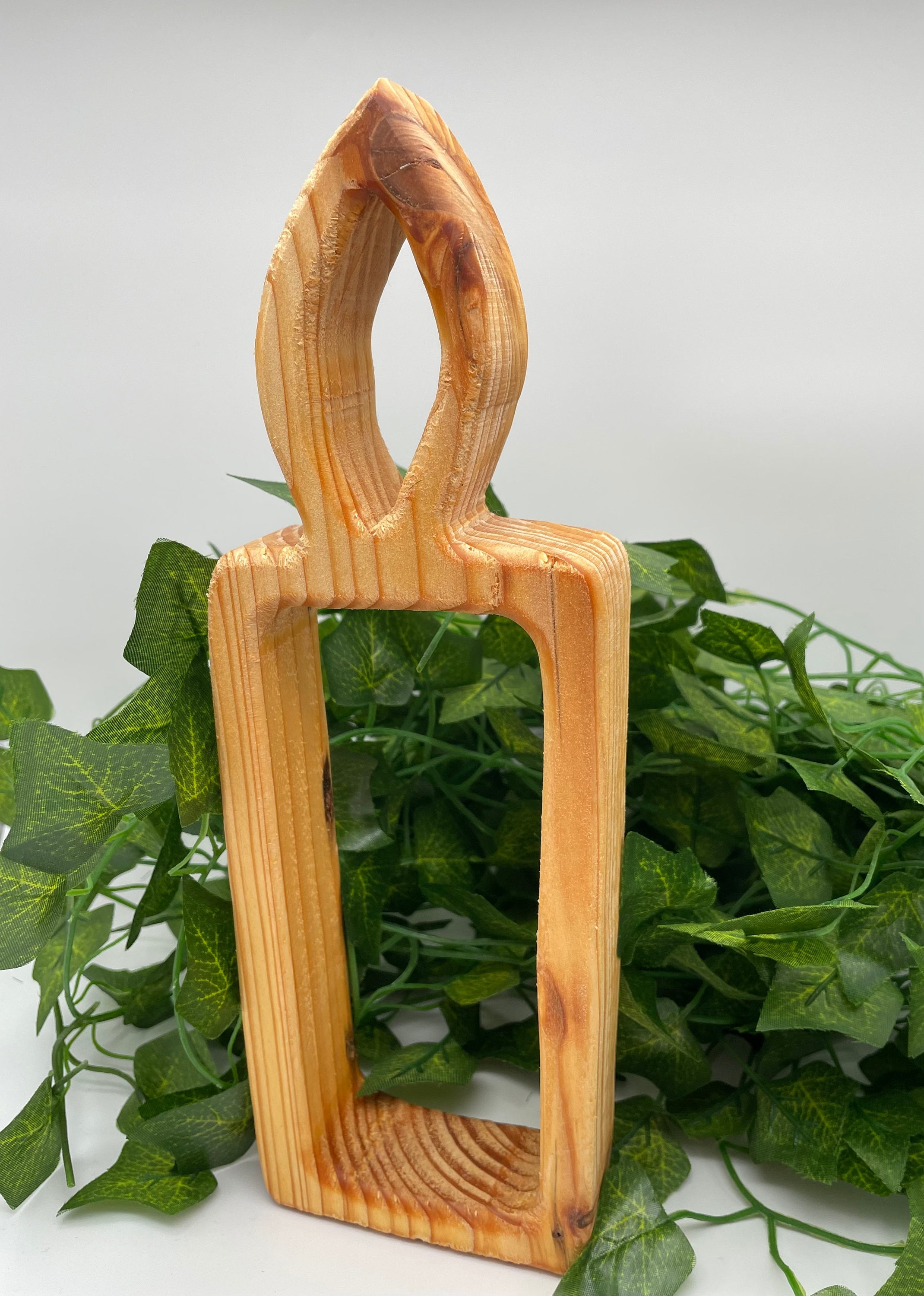 Bougie en bois