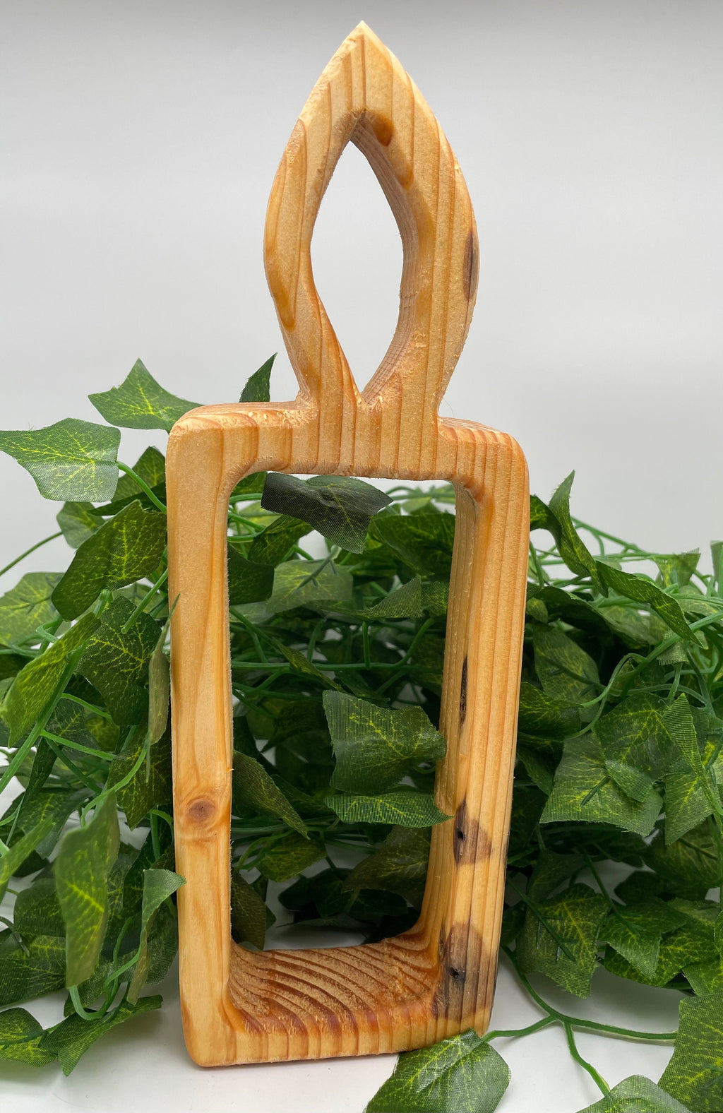 Bougie en bois