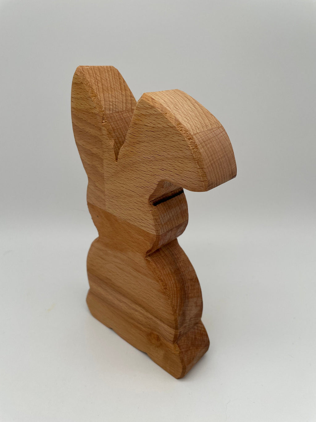 Holz Hase aus Buchenholz