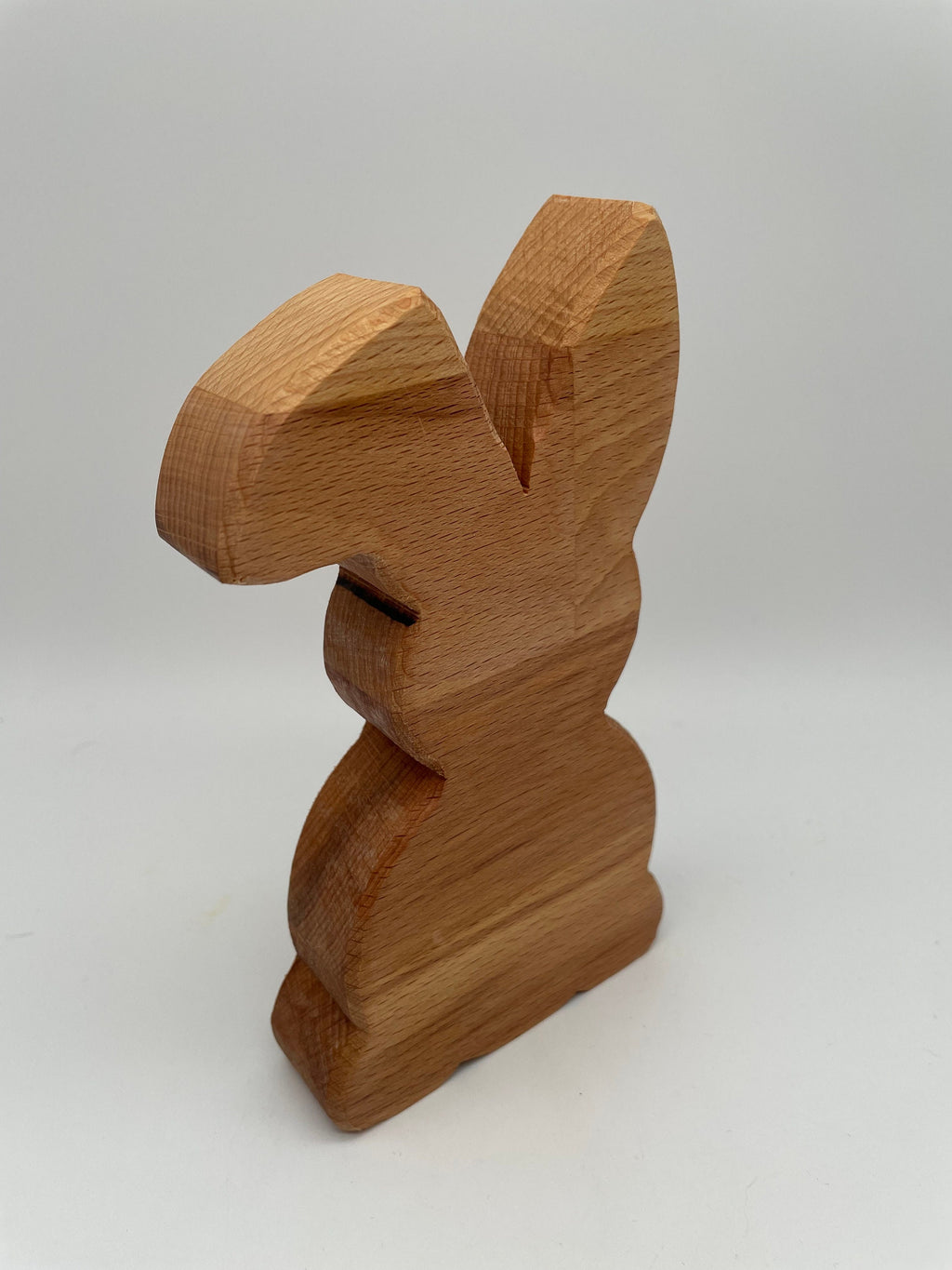 Holz Hase aus Buchenholz