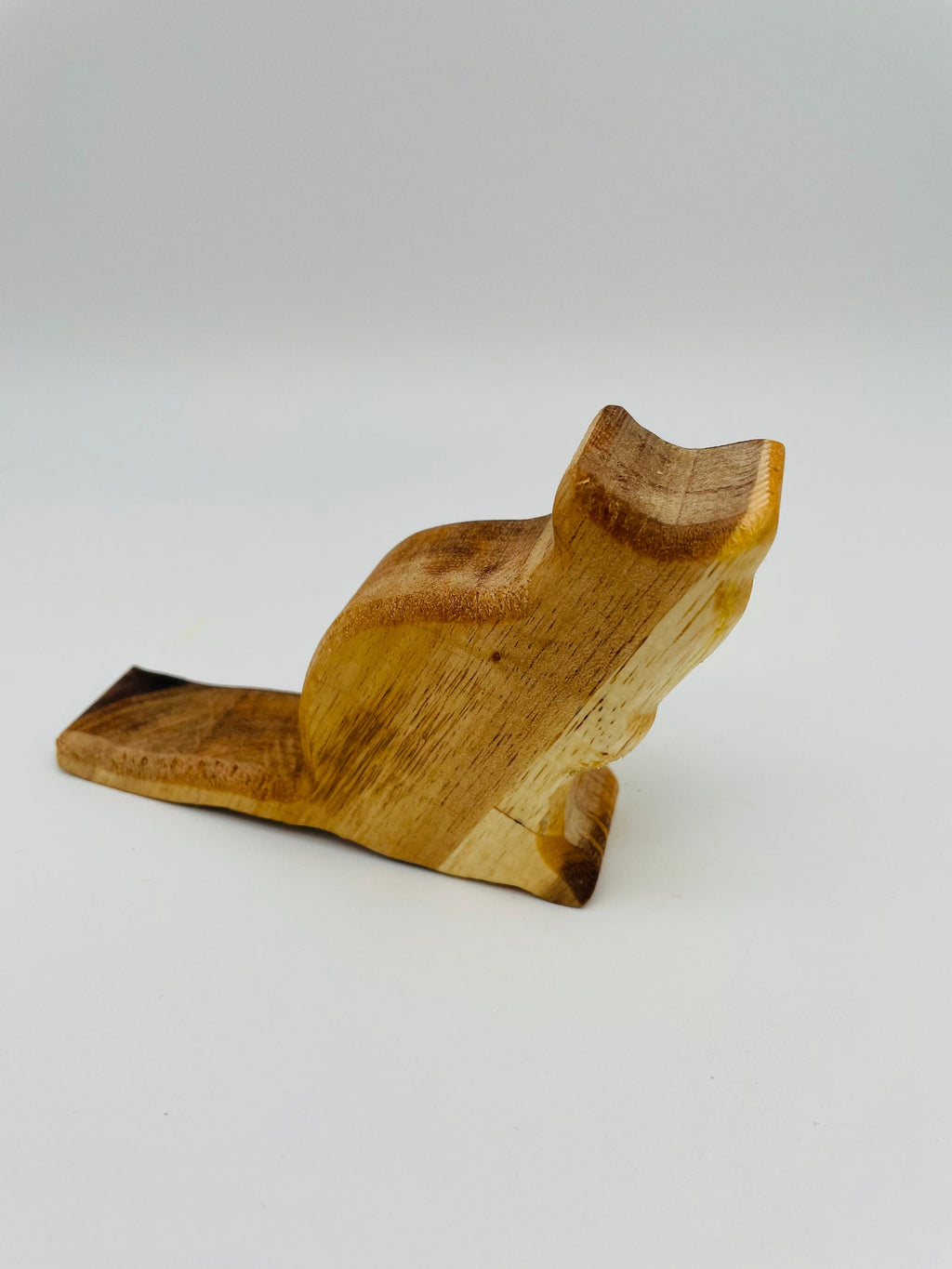 Holz Katze klein