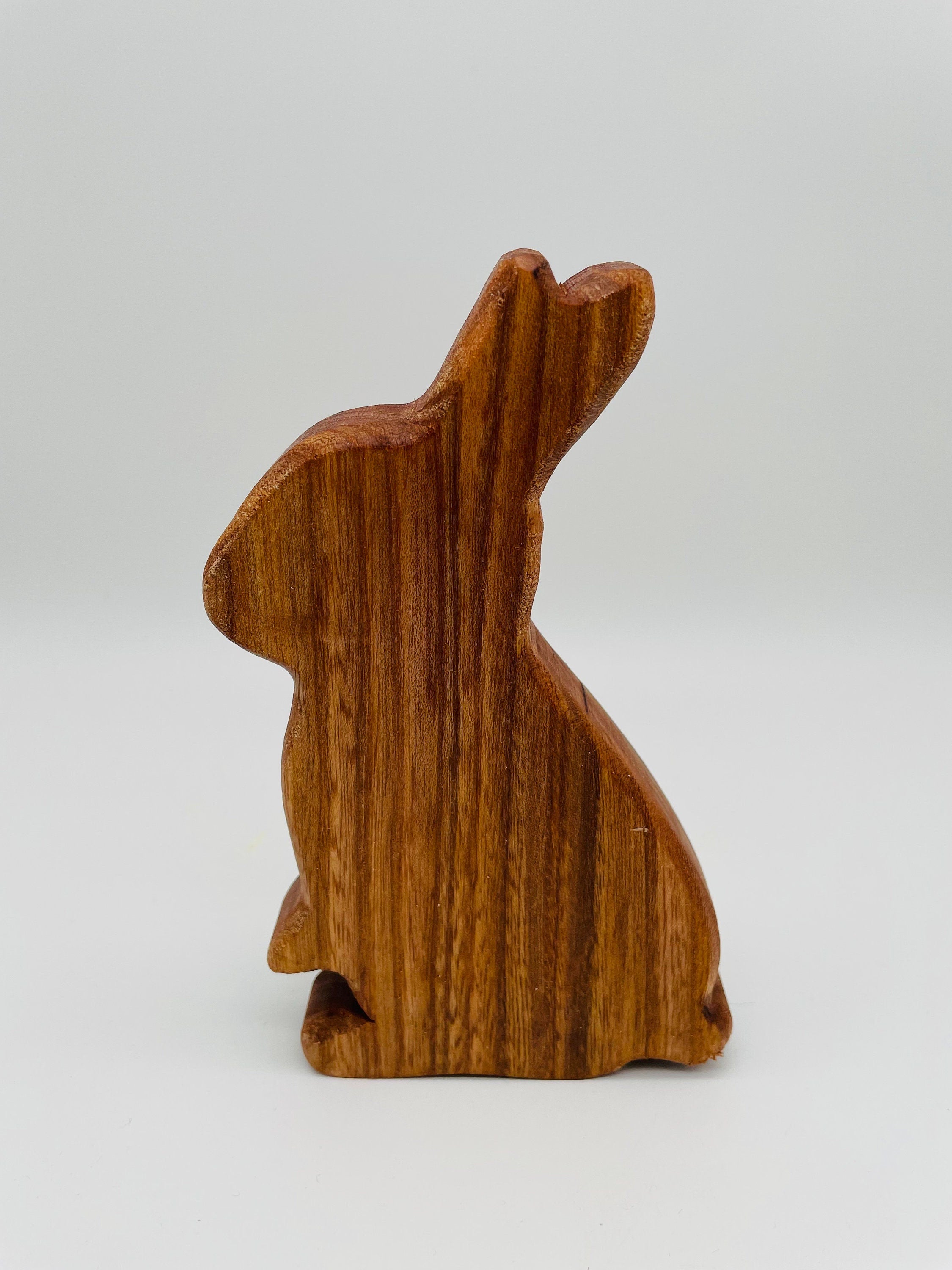 Holzhase Osterhase aus verschiedene Holzarten