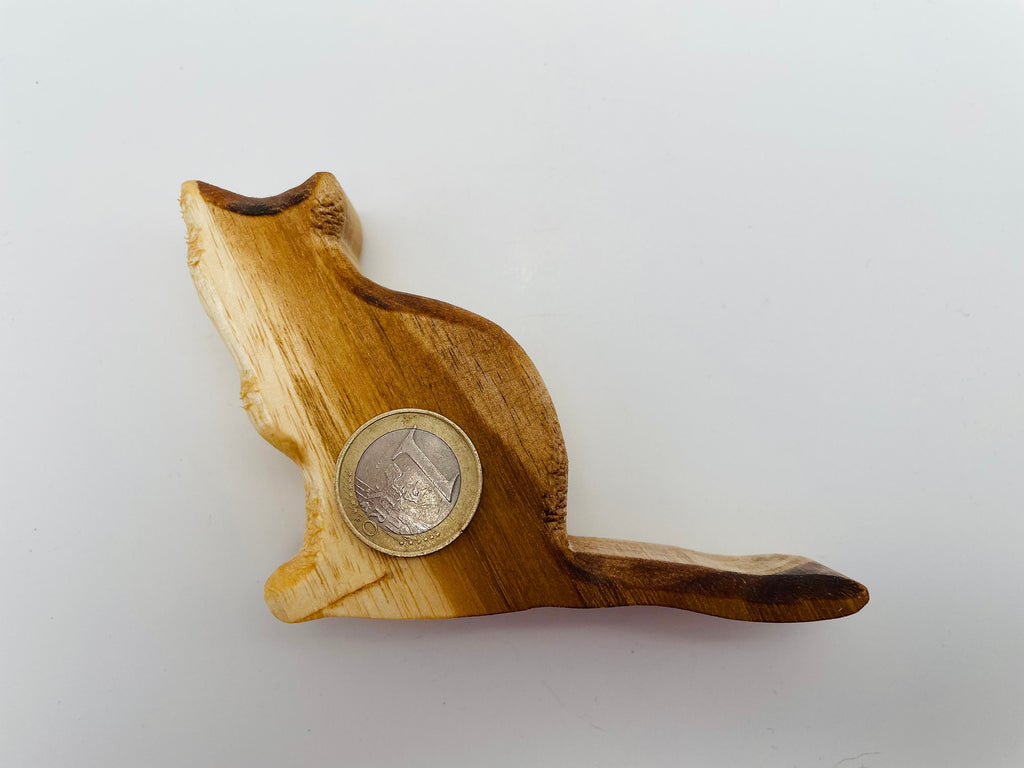 Holz Katze klein