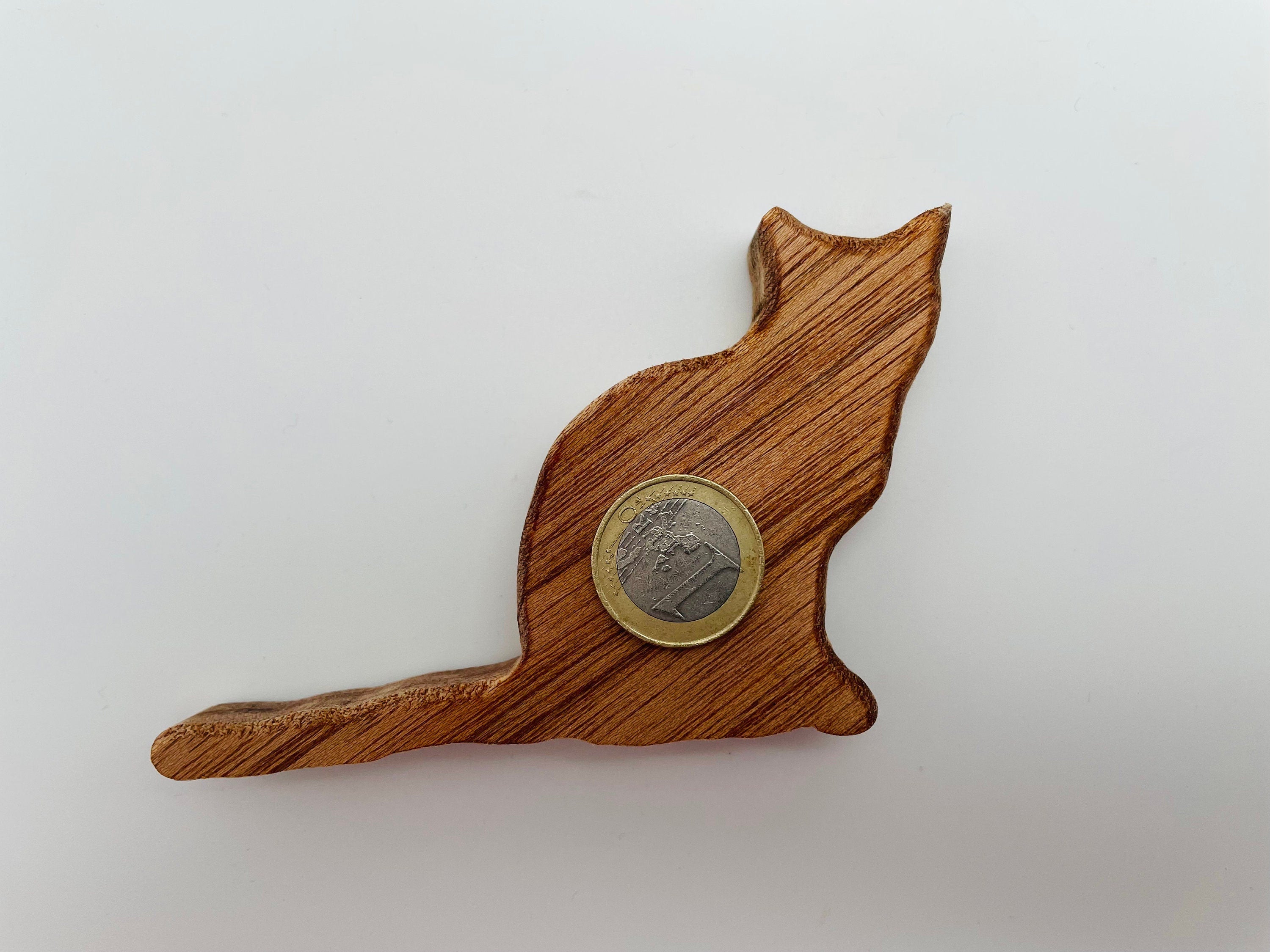 Holz Katze klein