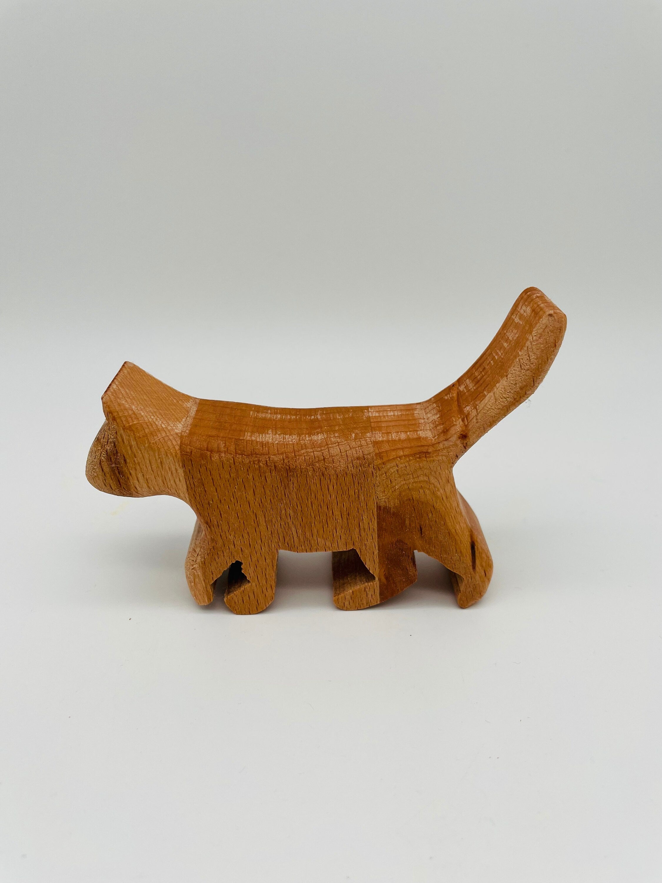 Holz Katze