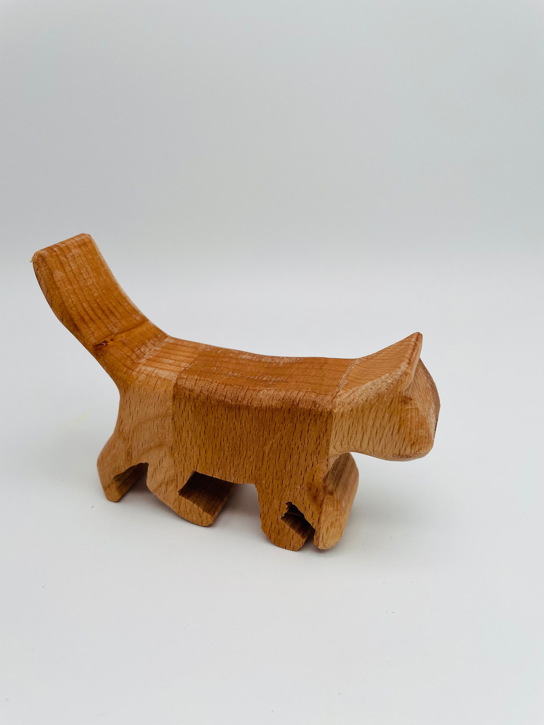 Holz Katze