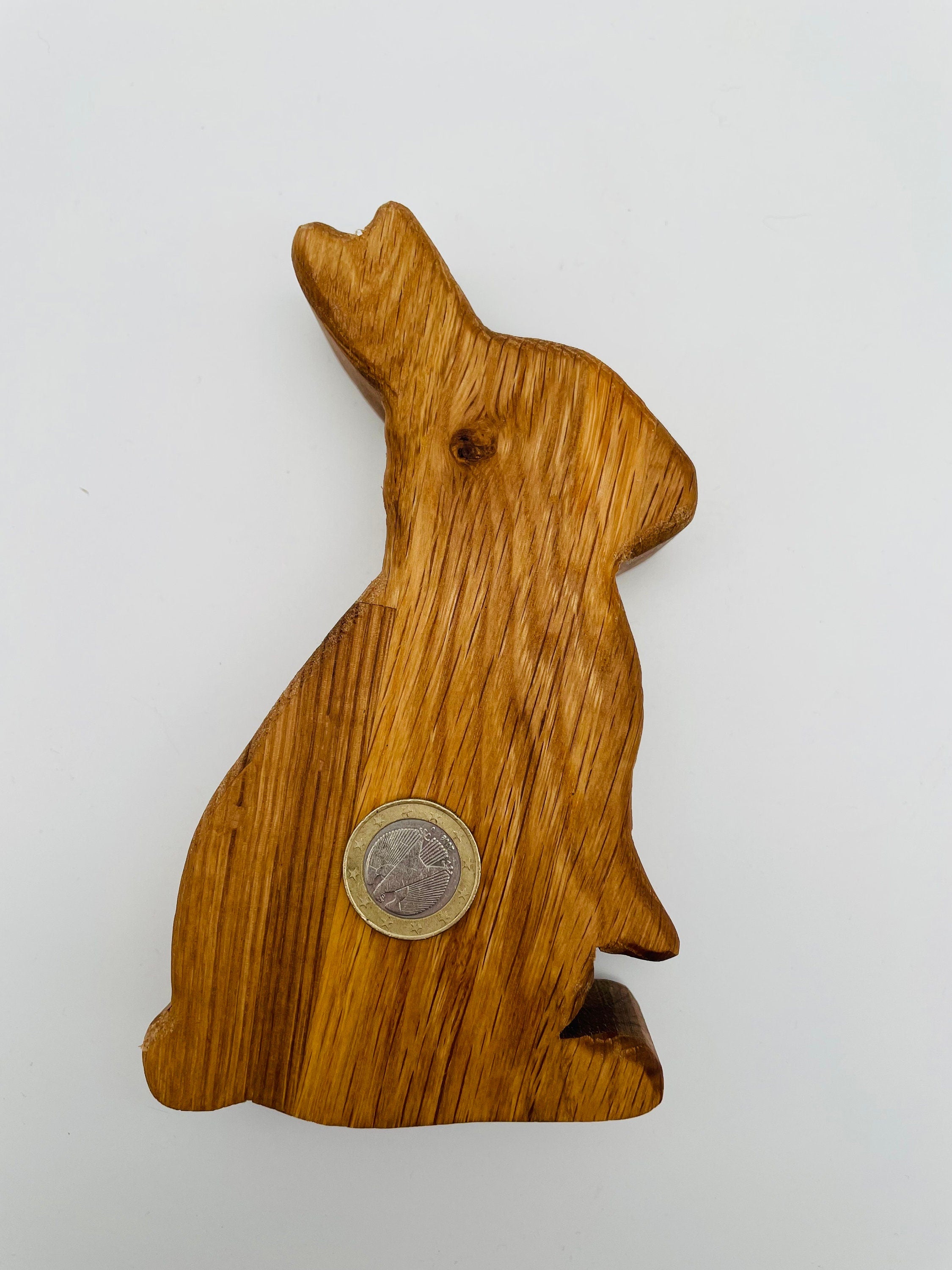 Holzhase Osterhase aus verschiedene Holzarten