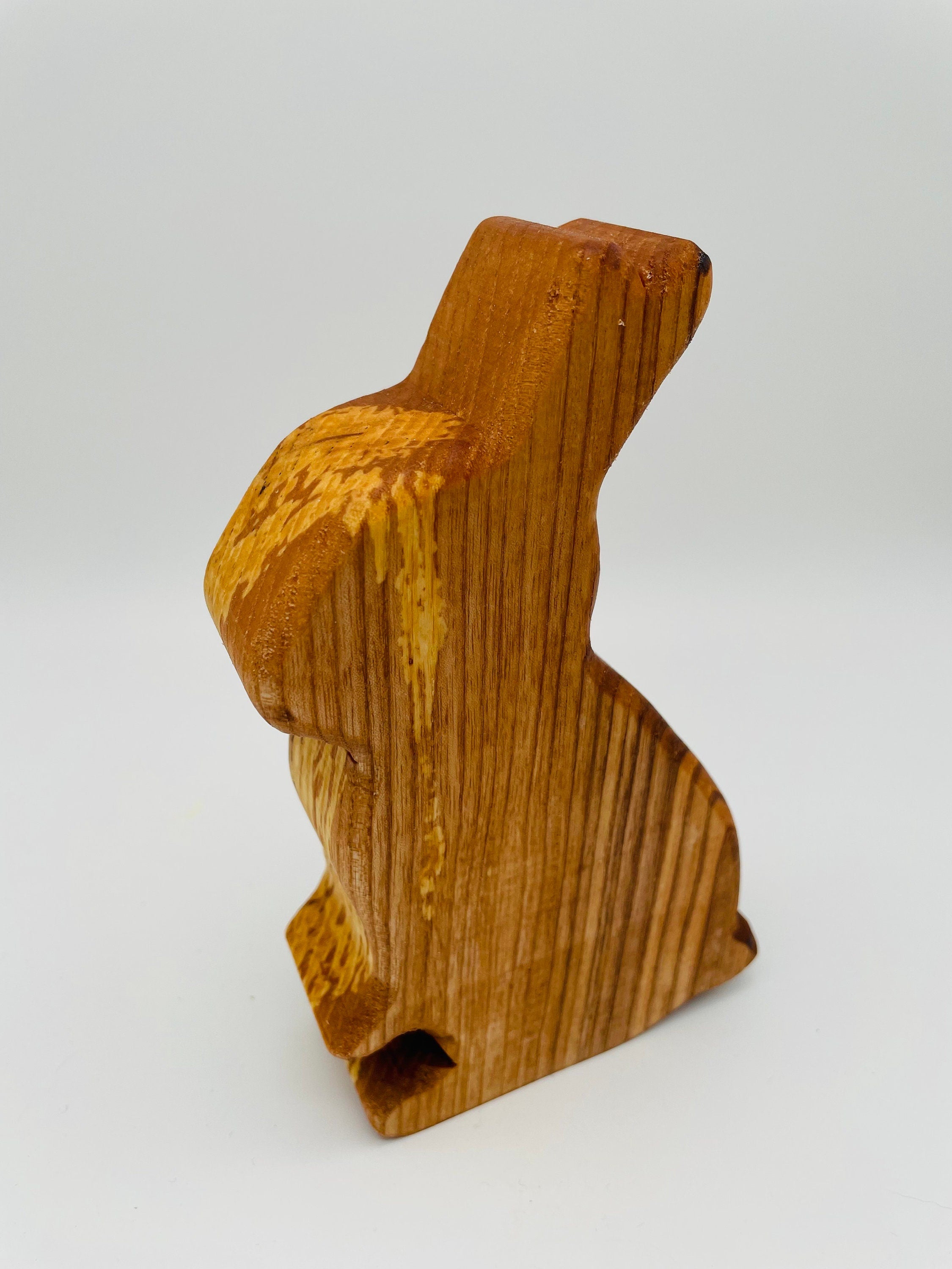 Holzhase Osterhase aus verschiedene Holzarten