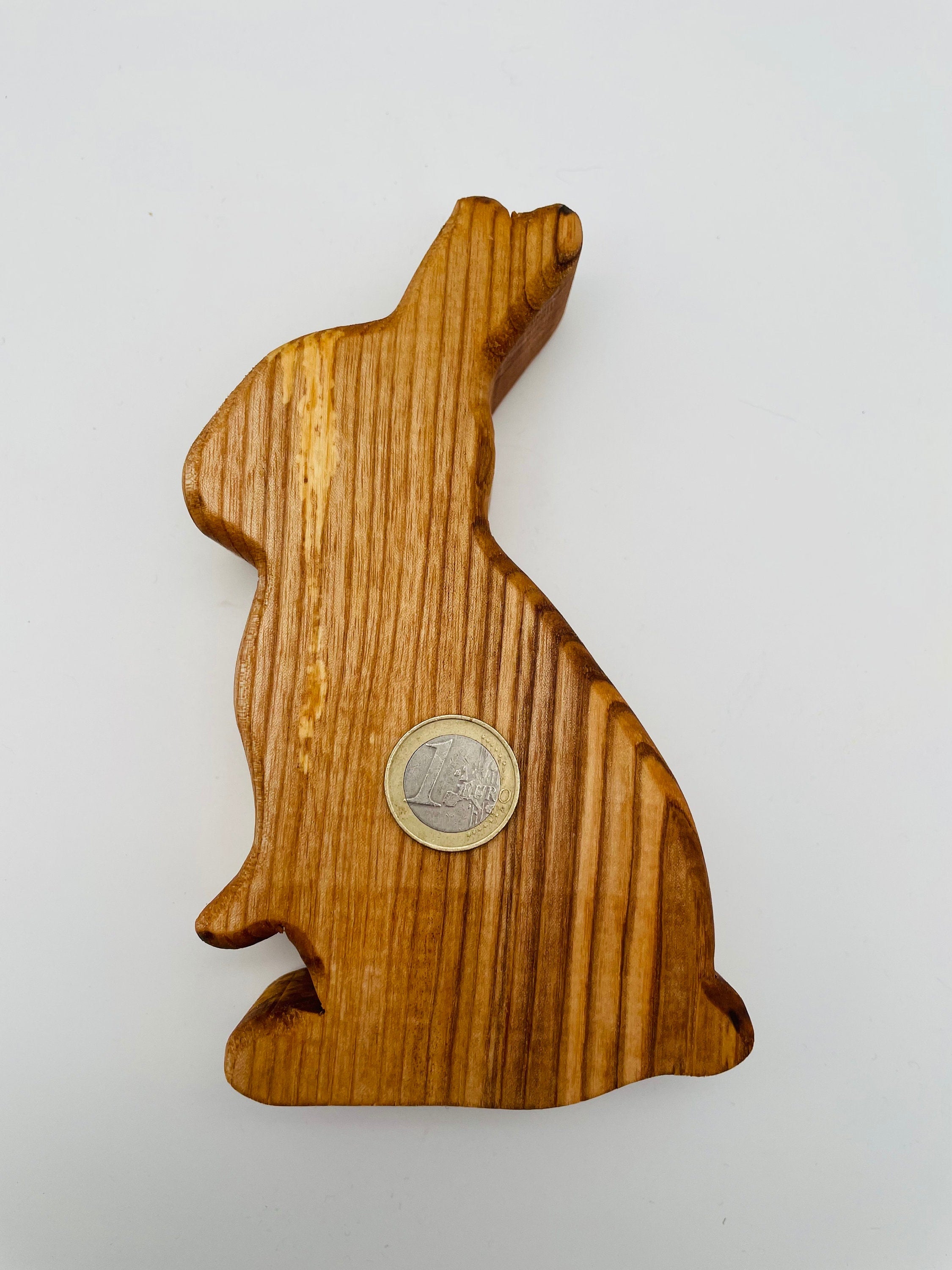 Holzhase Osterhase aus verschiedene Holzarten