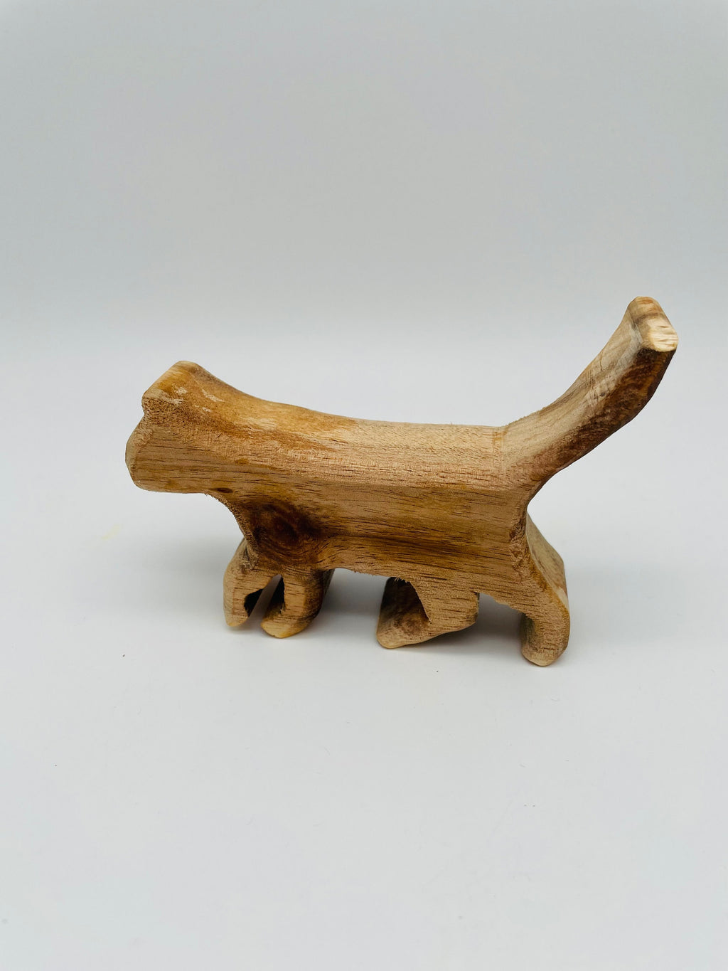 Holz Katze