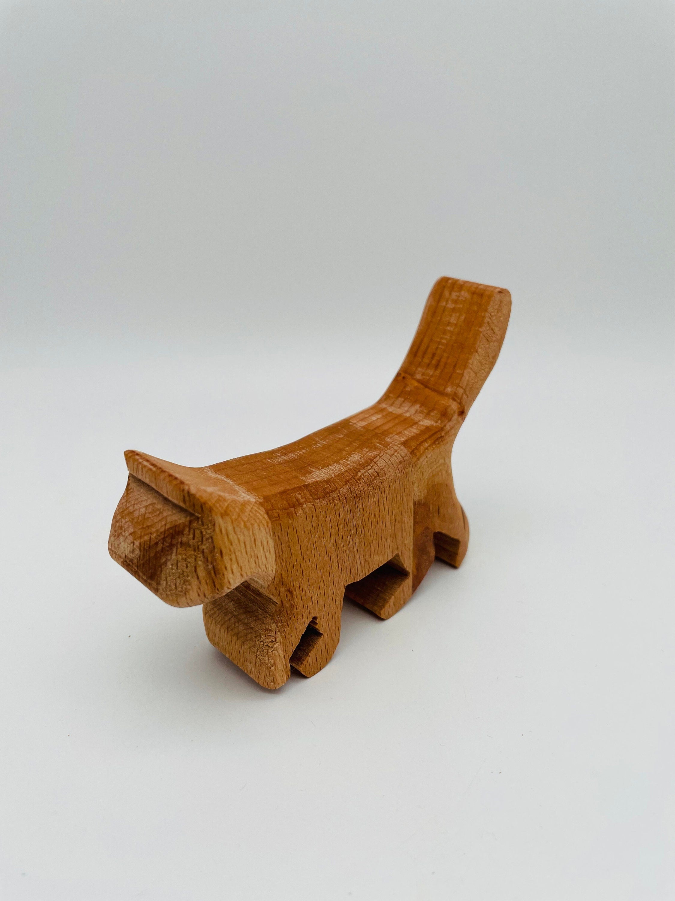 Holz Katze