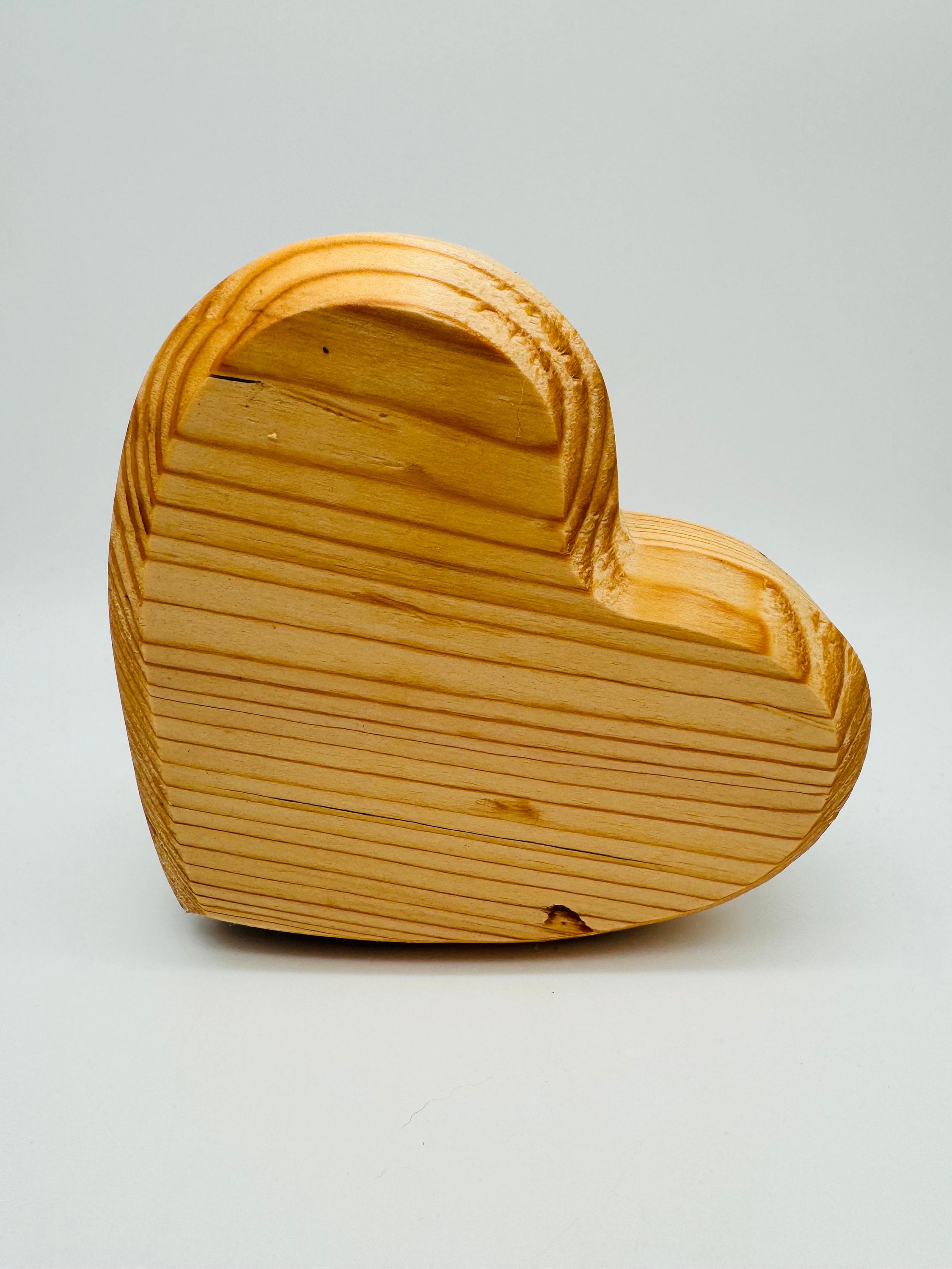 Cœur en bois, grand