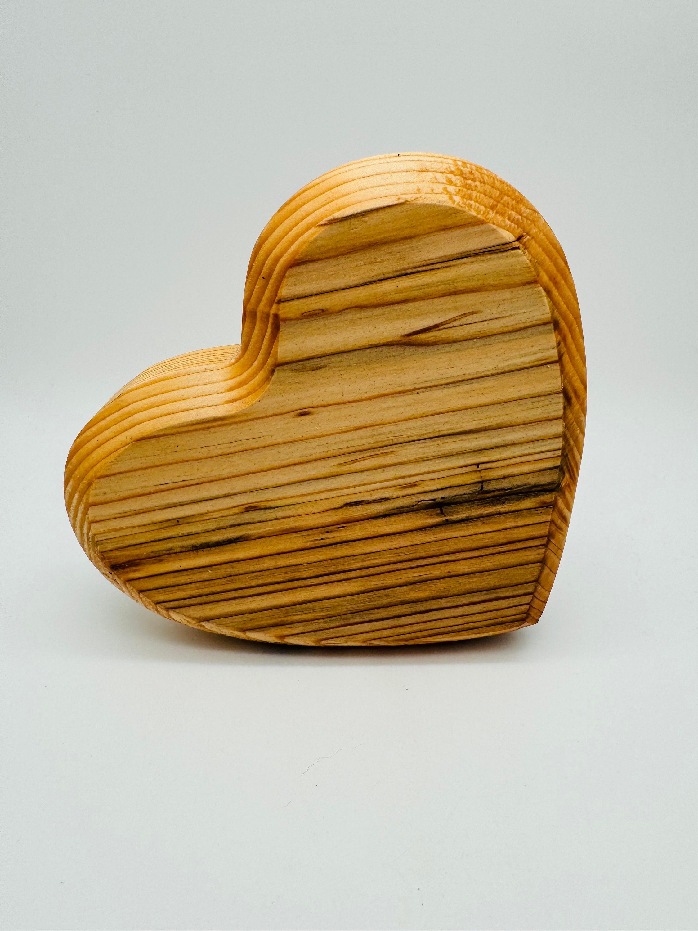 Cœur en bois, grand