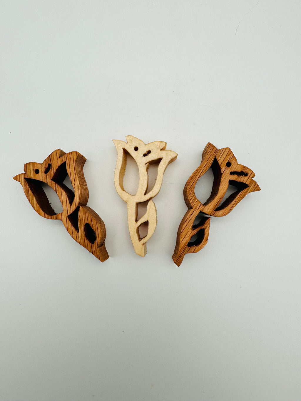 Tulipes en bois