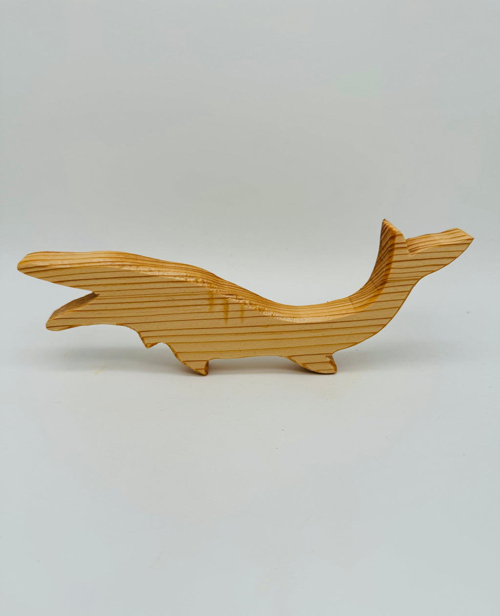 Animaux en bois Dinosaures Mosasaurus Mère+Enfant