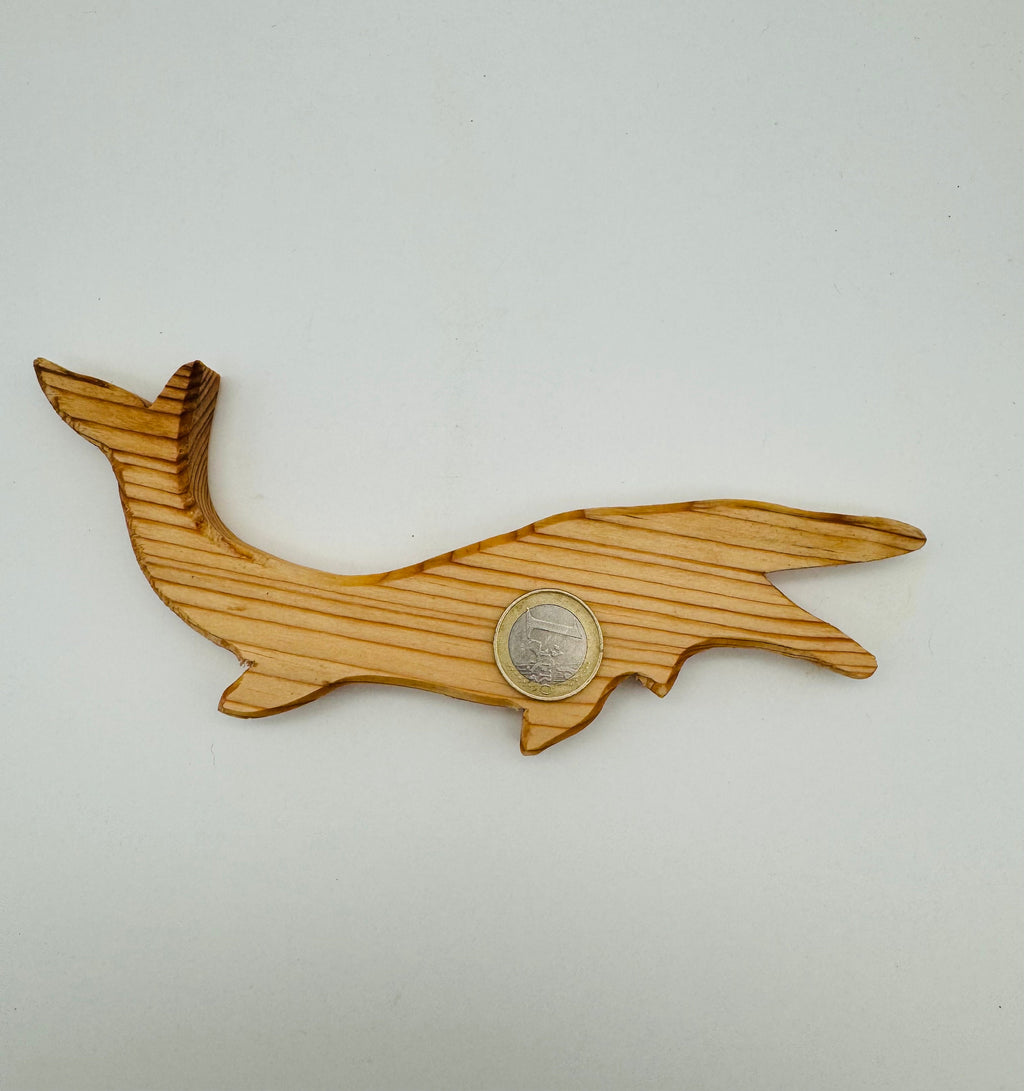 Animaux en bois Dinosaures Mosasaurus Mère+Enfant