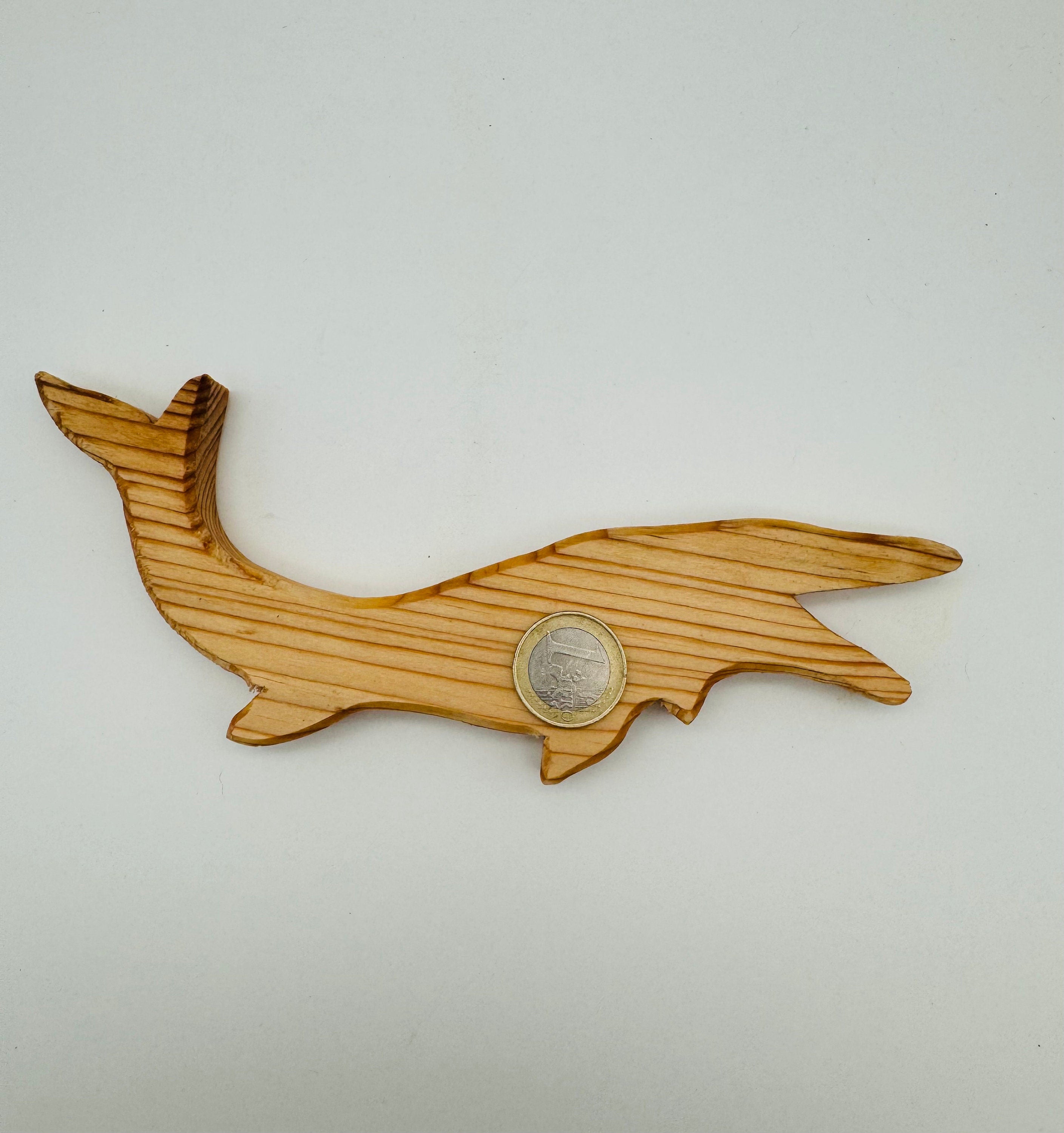 Holztiere Dinosaurier Mosasaurus Mutter+Kind