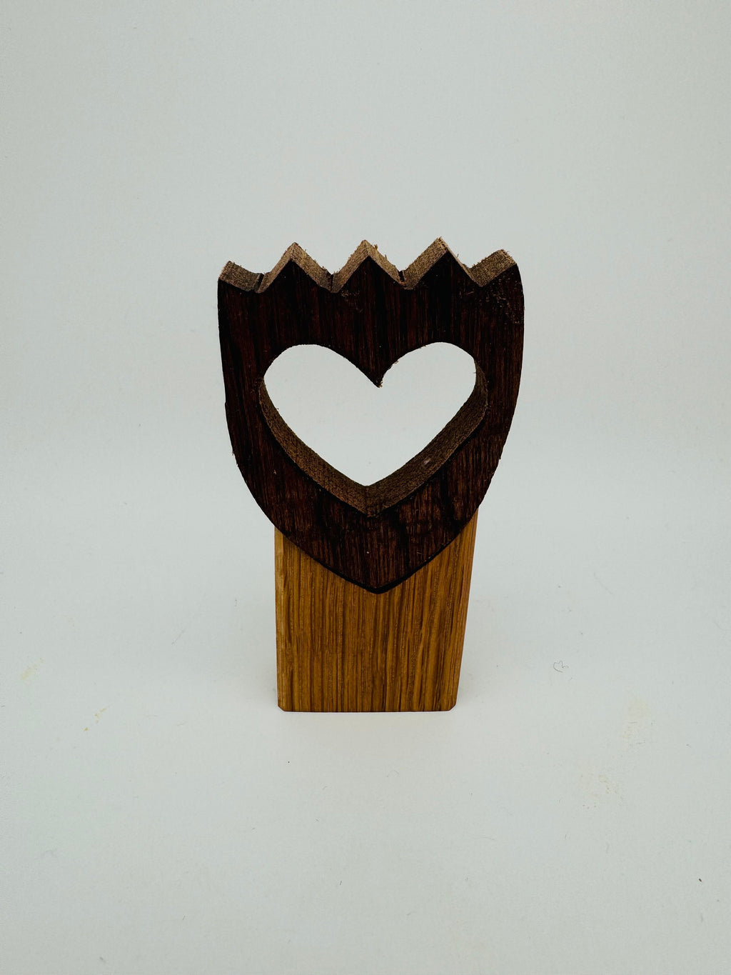 Zweiteilige Holz Tulpe