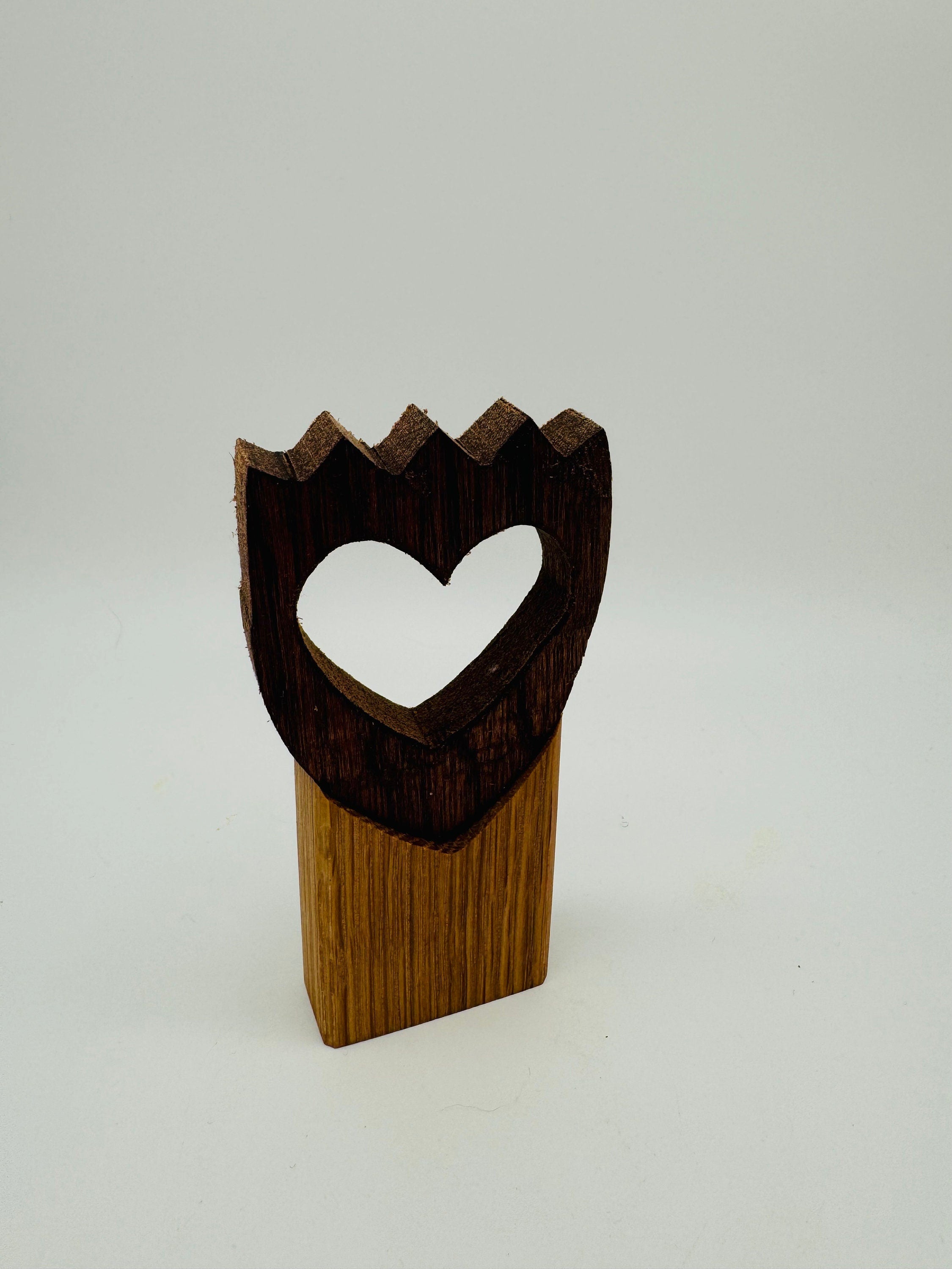 Zweiteilige Holz Tulpe