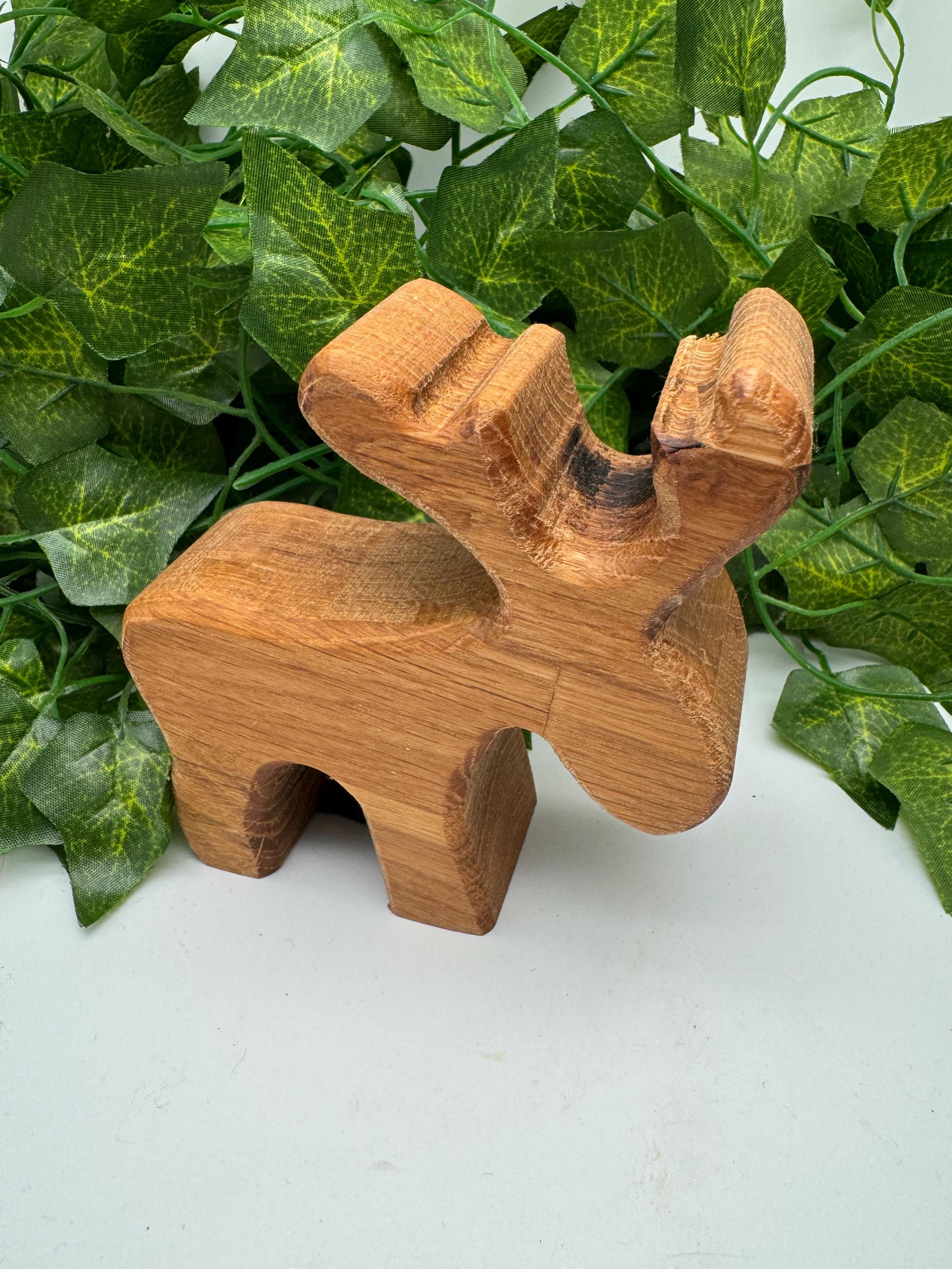 Holz Rentiere aus Eiche